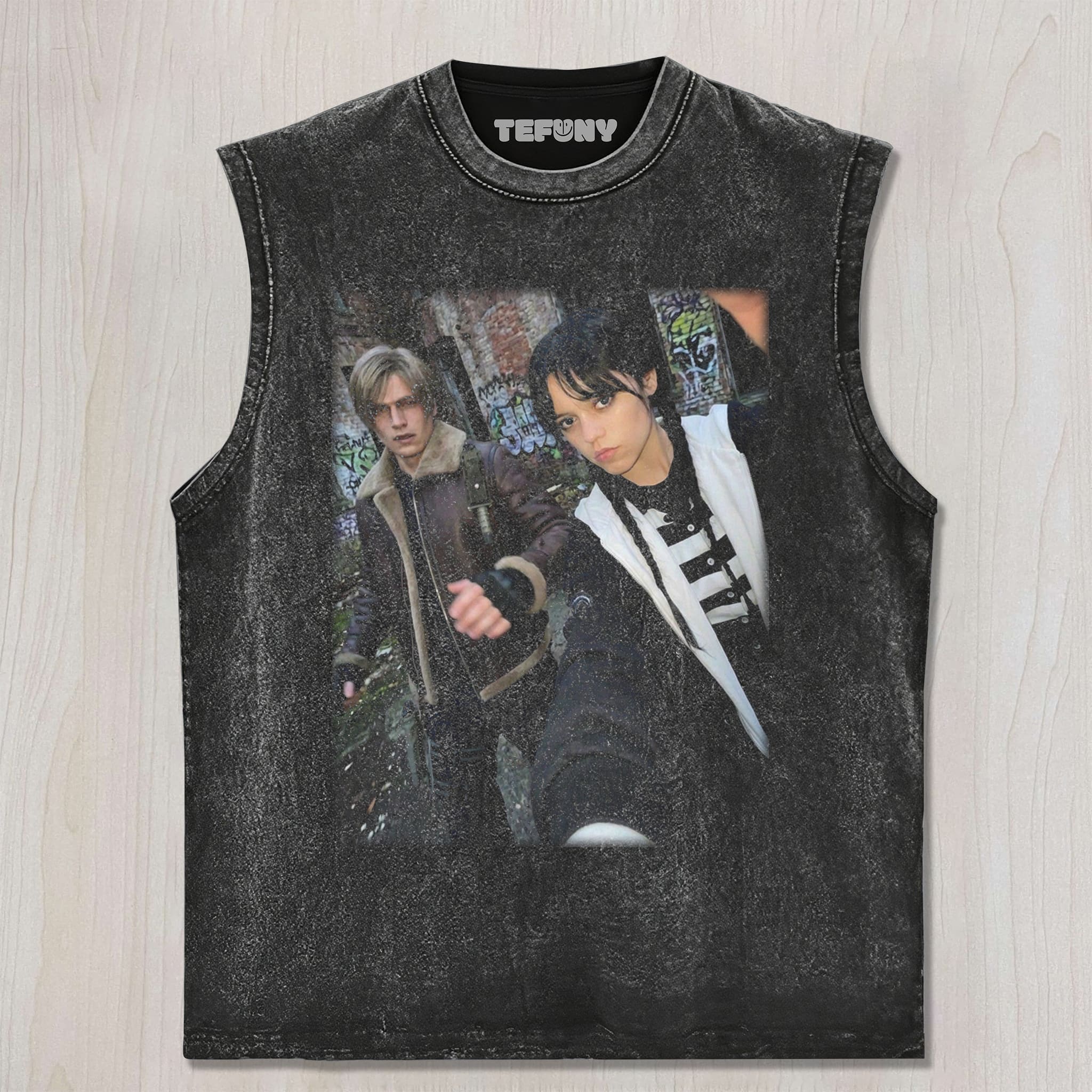 WEDNESDAY AND LEON UNISEX TEE, TANK TOP, LAYERED LS, SWEATSHIRT & HOODIE