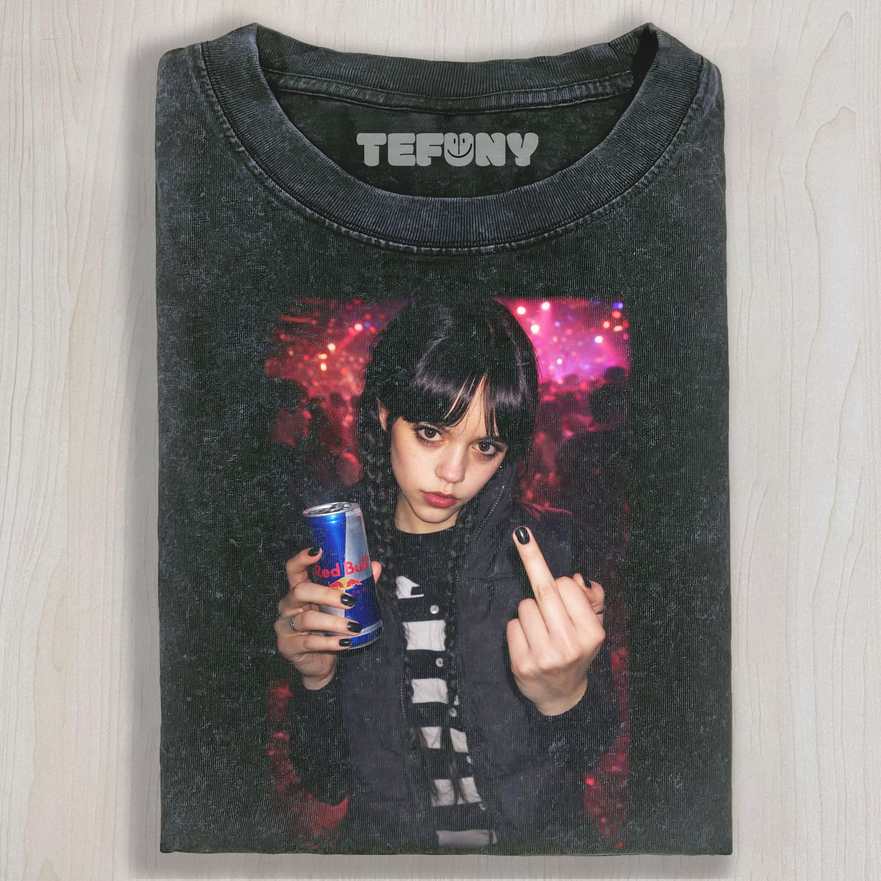 WEDNESDAY GAVE THE MIDDLE FINGER TEE & SWEAT & HOOD