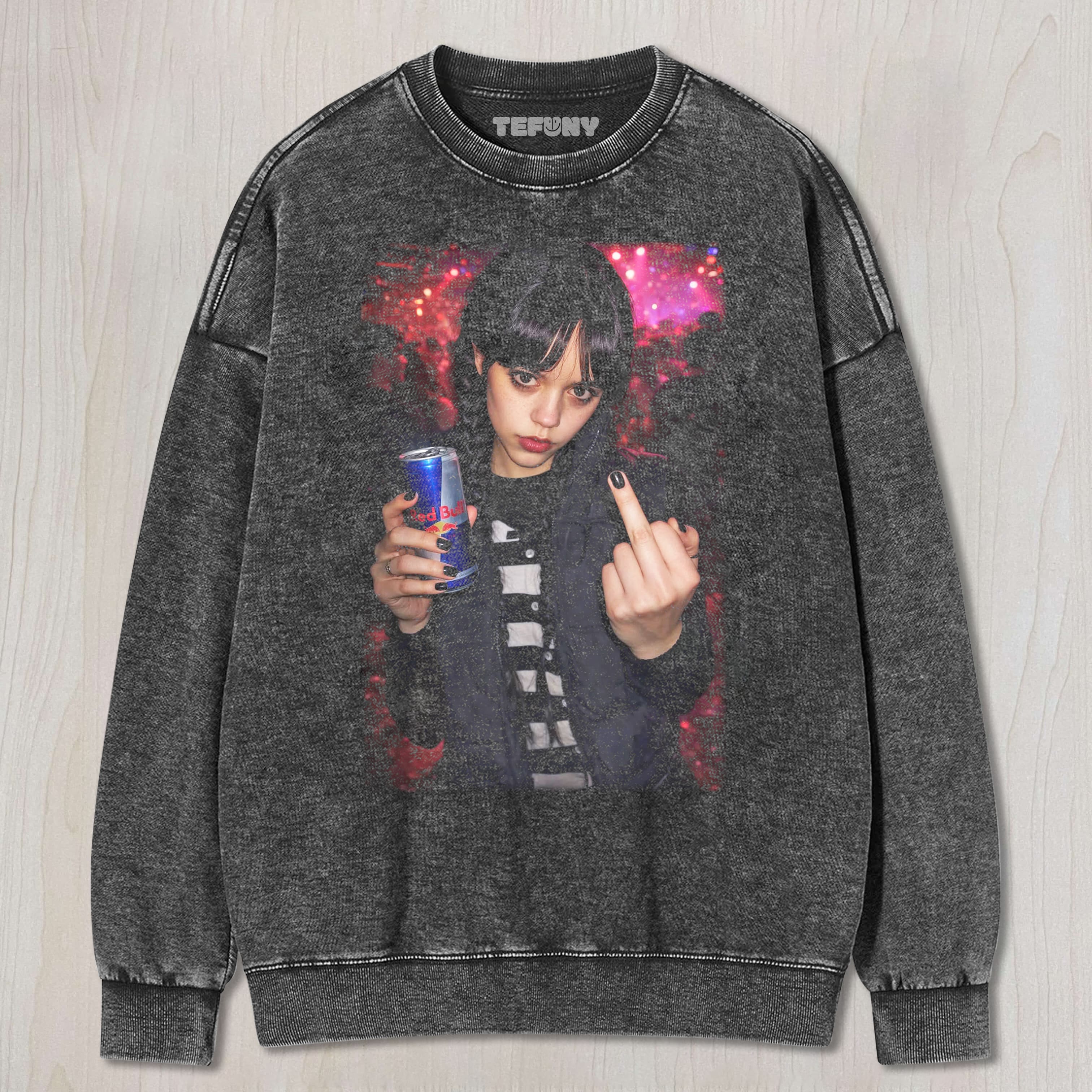 WEDNESDAY GAVE THE MIDDLE FINGER TEE & SWEAT & HOOD