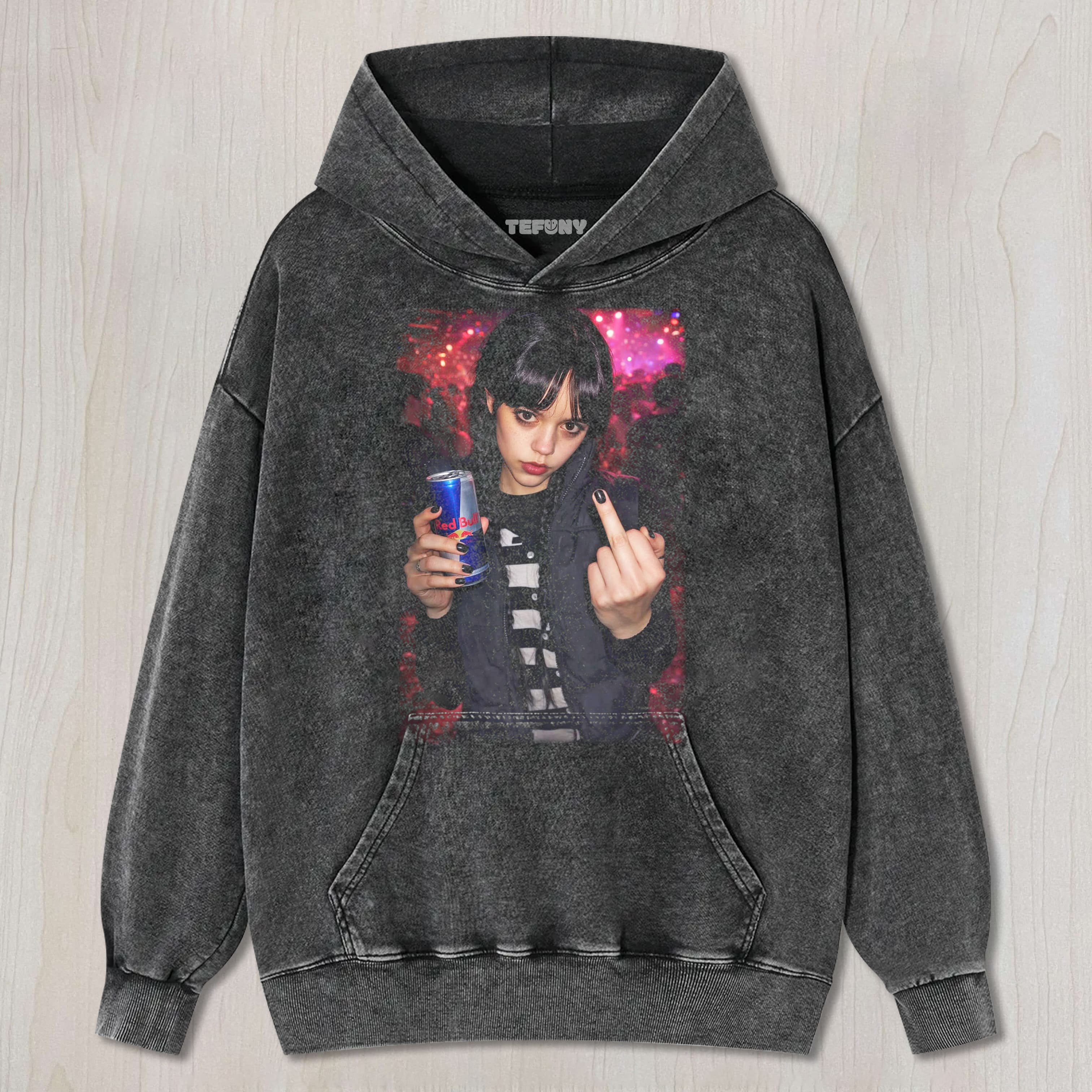 WEDNESDAY GAVE THE MIDDLE FINGER TEE & SWEAT & HOOD