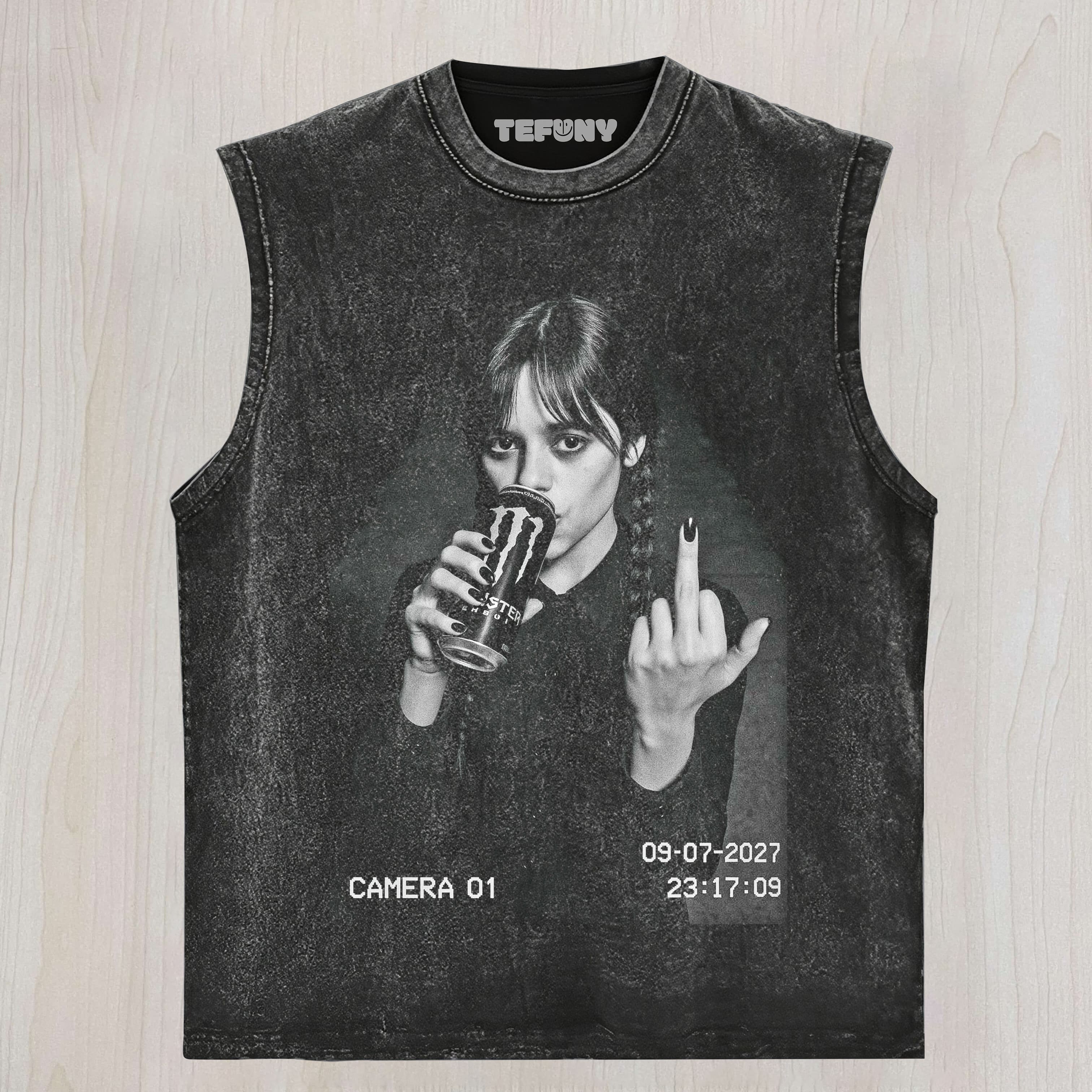 WEDNESDAY MIDDLE FINGER TANK TOP