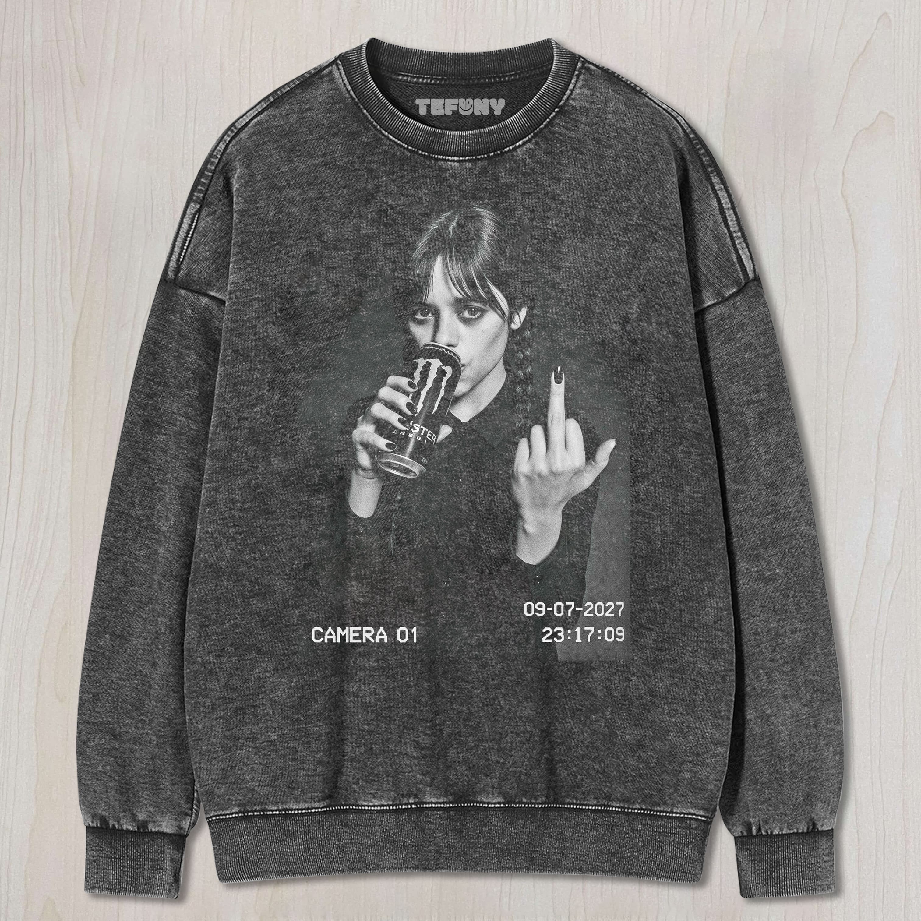 WEDNESDAY MIDDLE FINGER TEE & SWEAT & HOOD