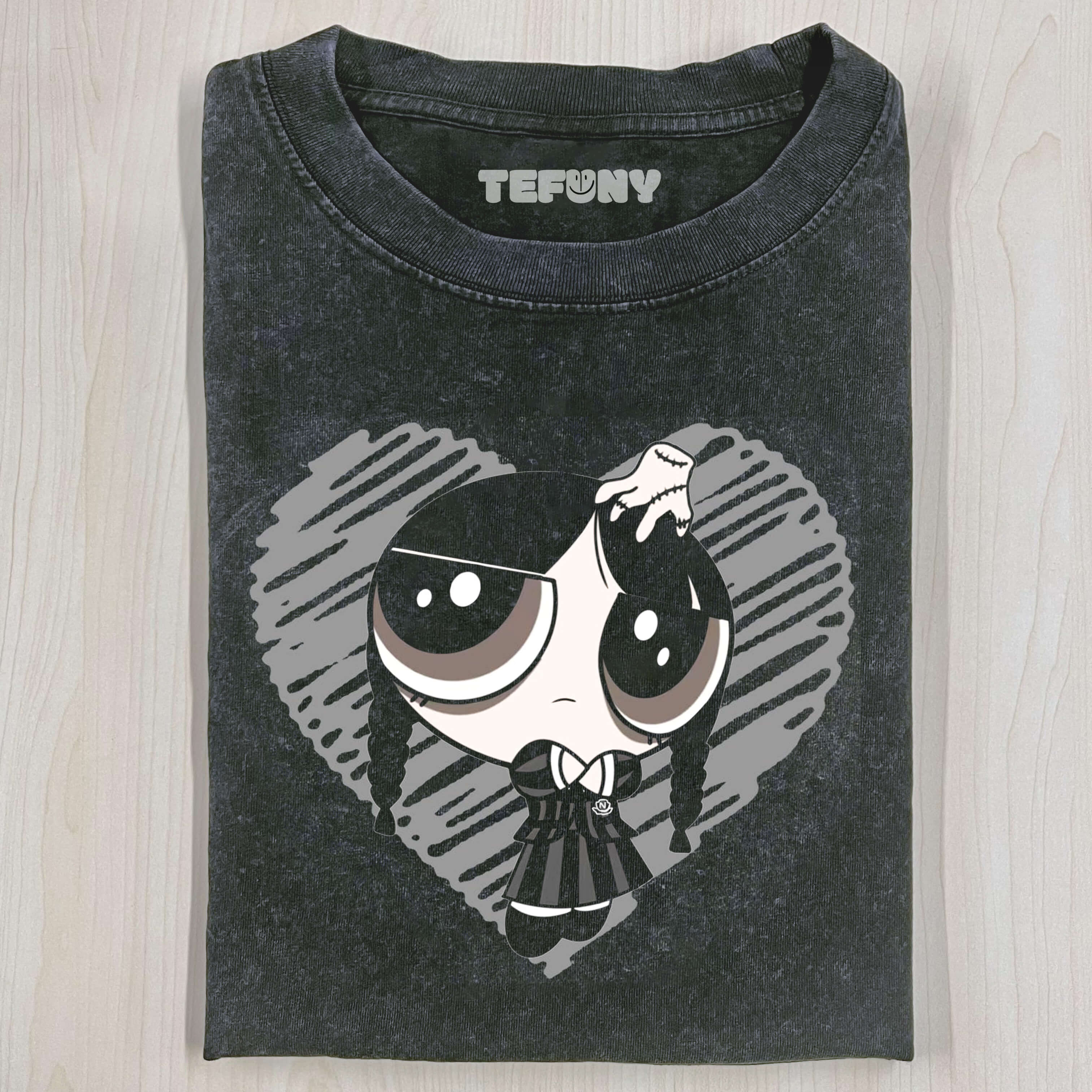 WEDNESDAY & THE POWERPUFF GIRLS V1 T-SHIRT