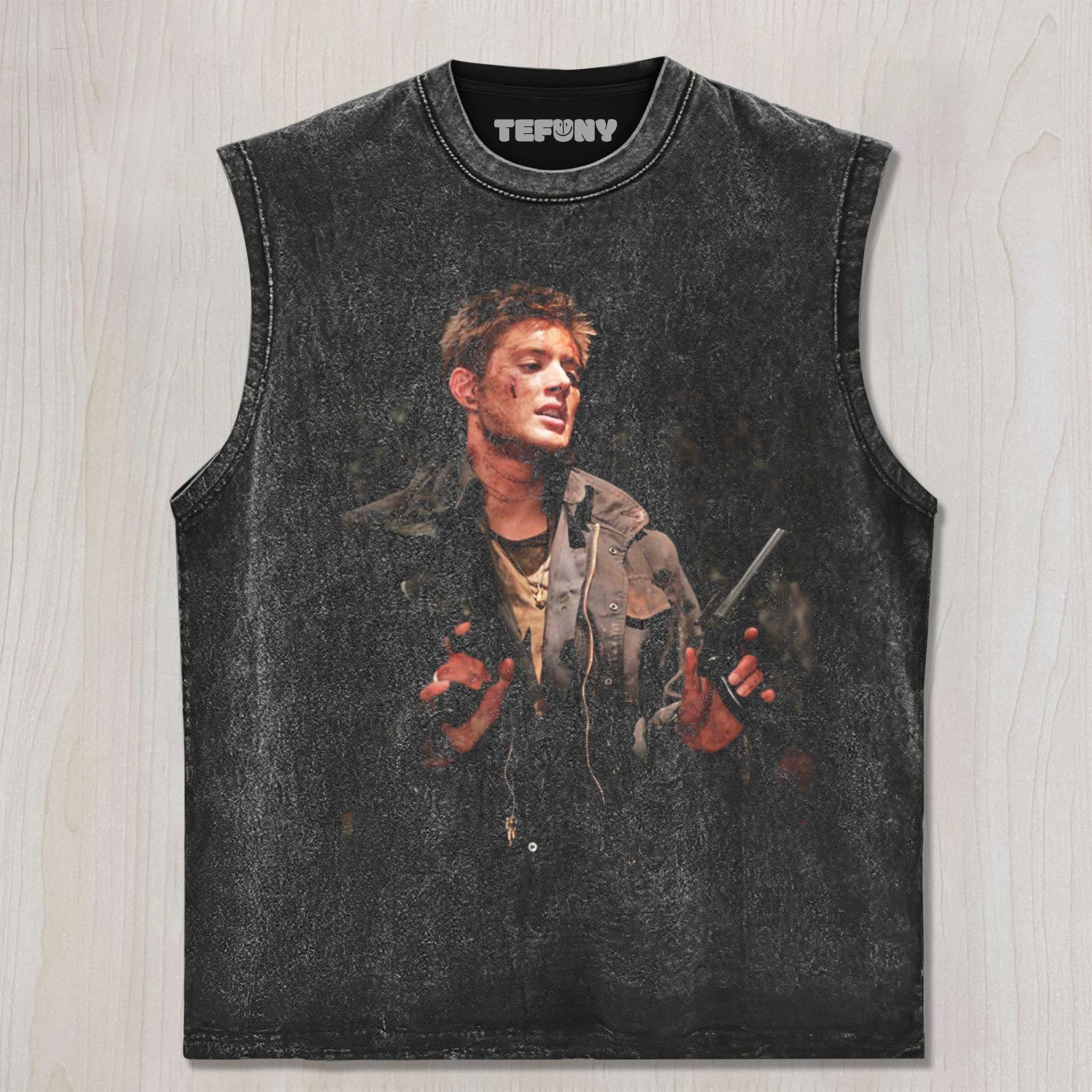 WENDIGO WITH A GUN UNISEX TEE, TANK TOP, LAYERED LS, SWEATSHIRT & HOODIE