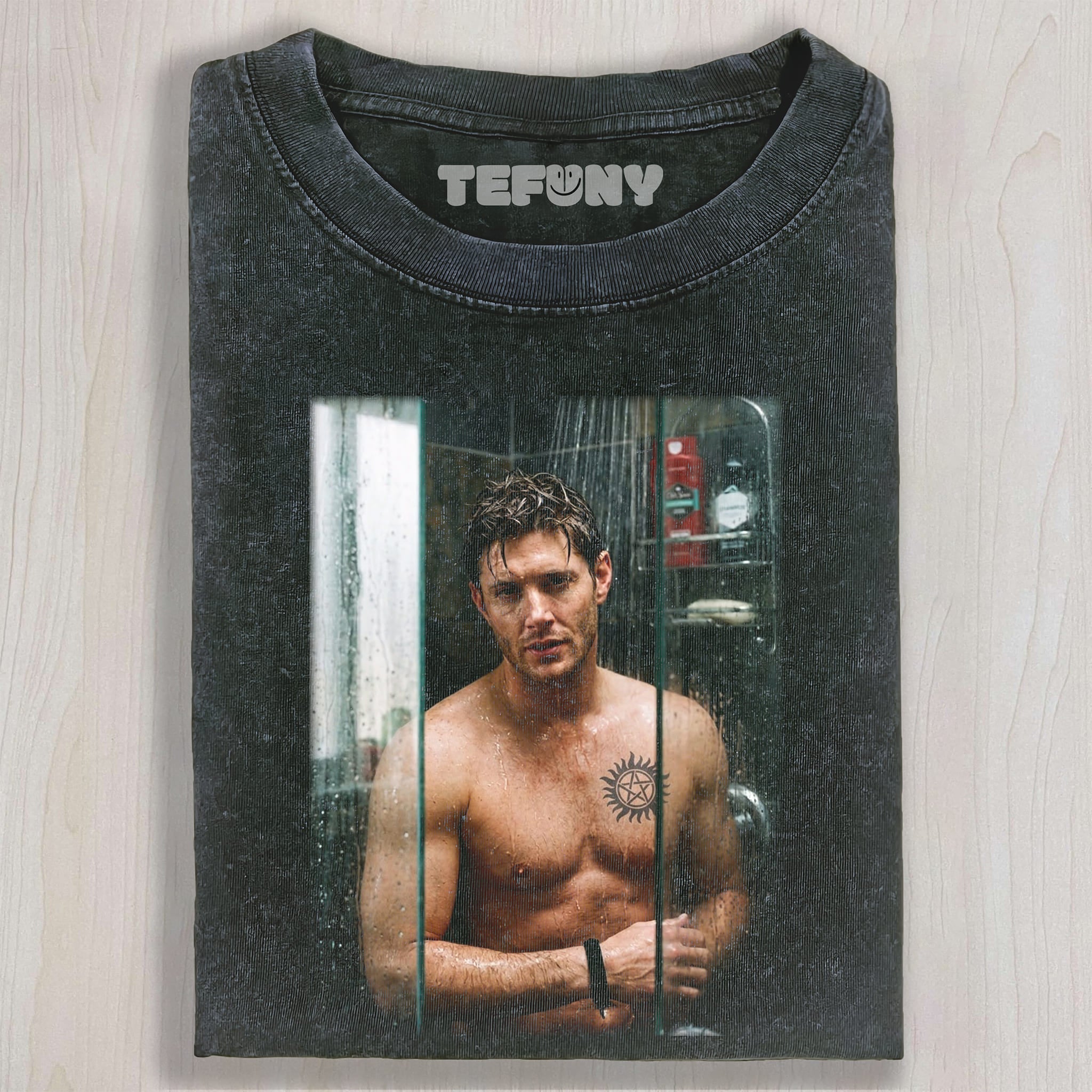 WET BATHROOM SNAP T-SHIRT UNISEX TEE, TANK TOP, LAYERED LS, SWEATSHIRT & HOODIE
