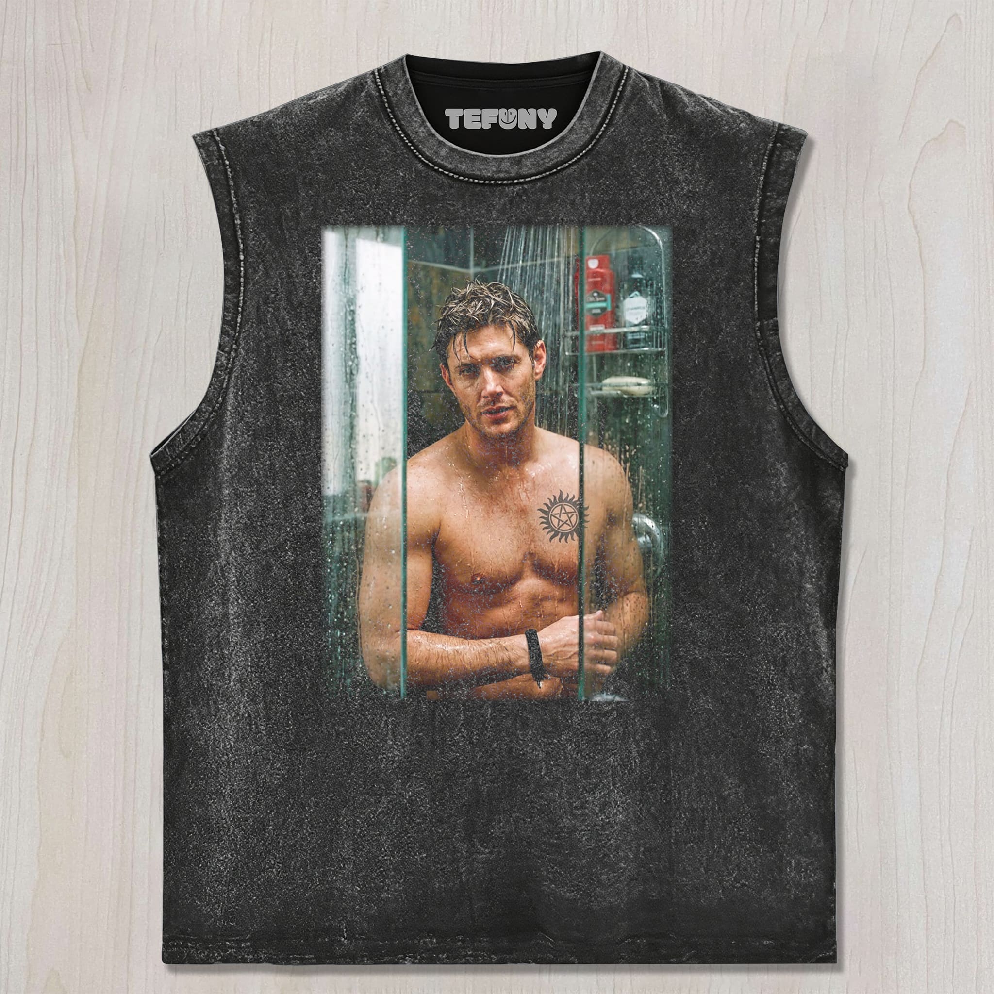 WET BATHROOM SNAP T-SHIRT UNISEX TEE, TANK TOP, LAYERED LS, SWEATSHIRT & HOODIE