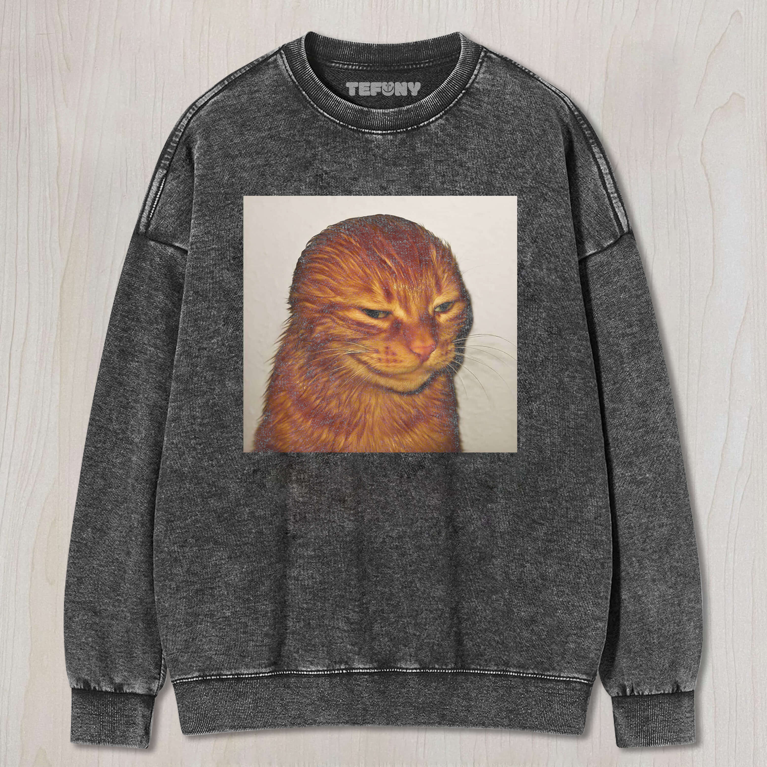 WET CAT MEME TEE & SWEAT & HOOD