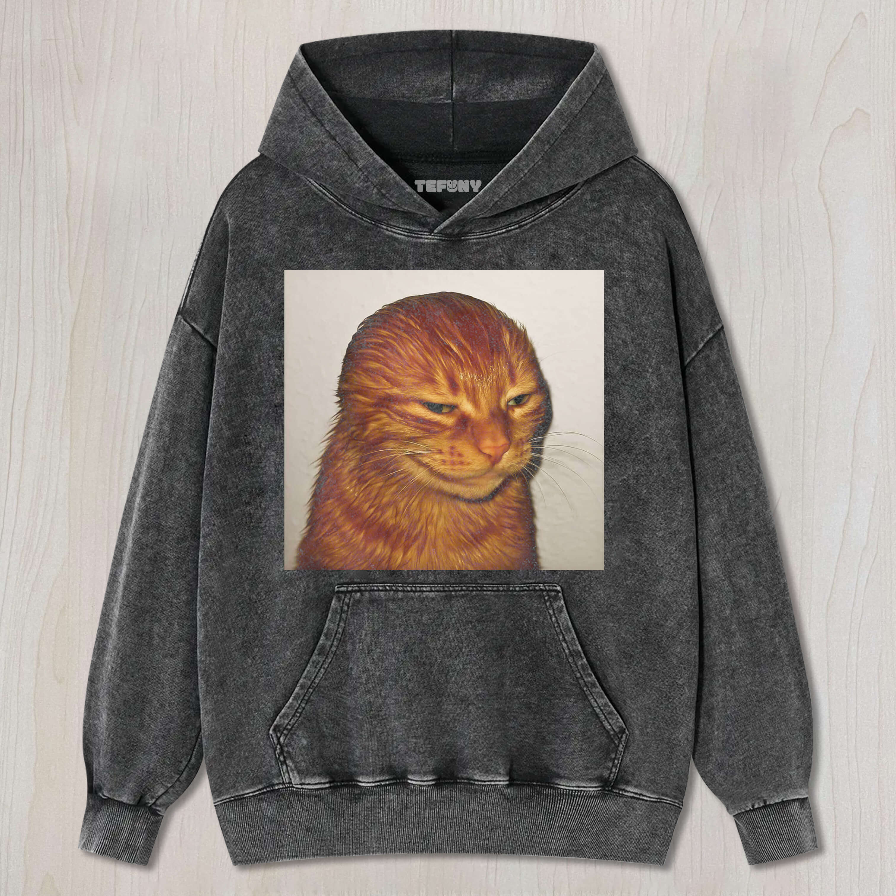 WET CAT MEME TEE & SWEAT & HOOD