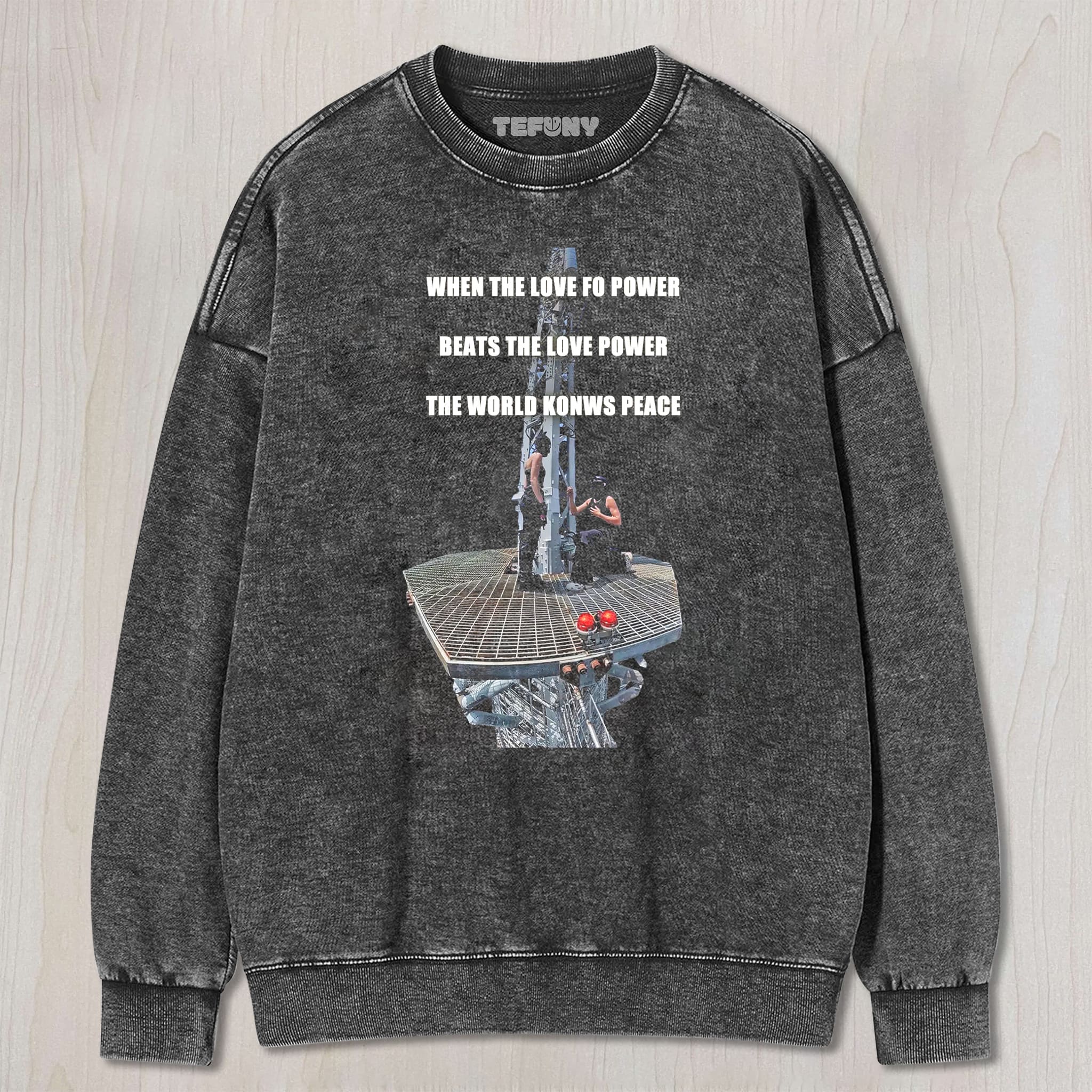 WHEN LOVE BEATS POWER V4 UNISEX TEE, TANK TOP, LAYERED LS, SWEATSHIRT & HOODIE