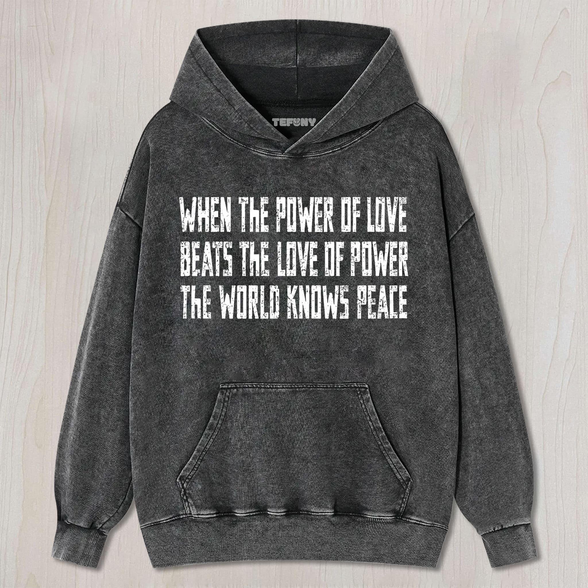WHEN LOVE BEATS POWER V5 UNISEX TEE, TANK TOP, LAYERED LS, SWEATSHIRT & HOODIE