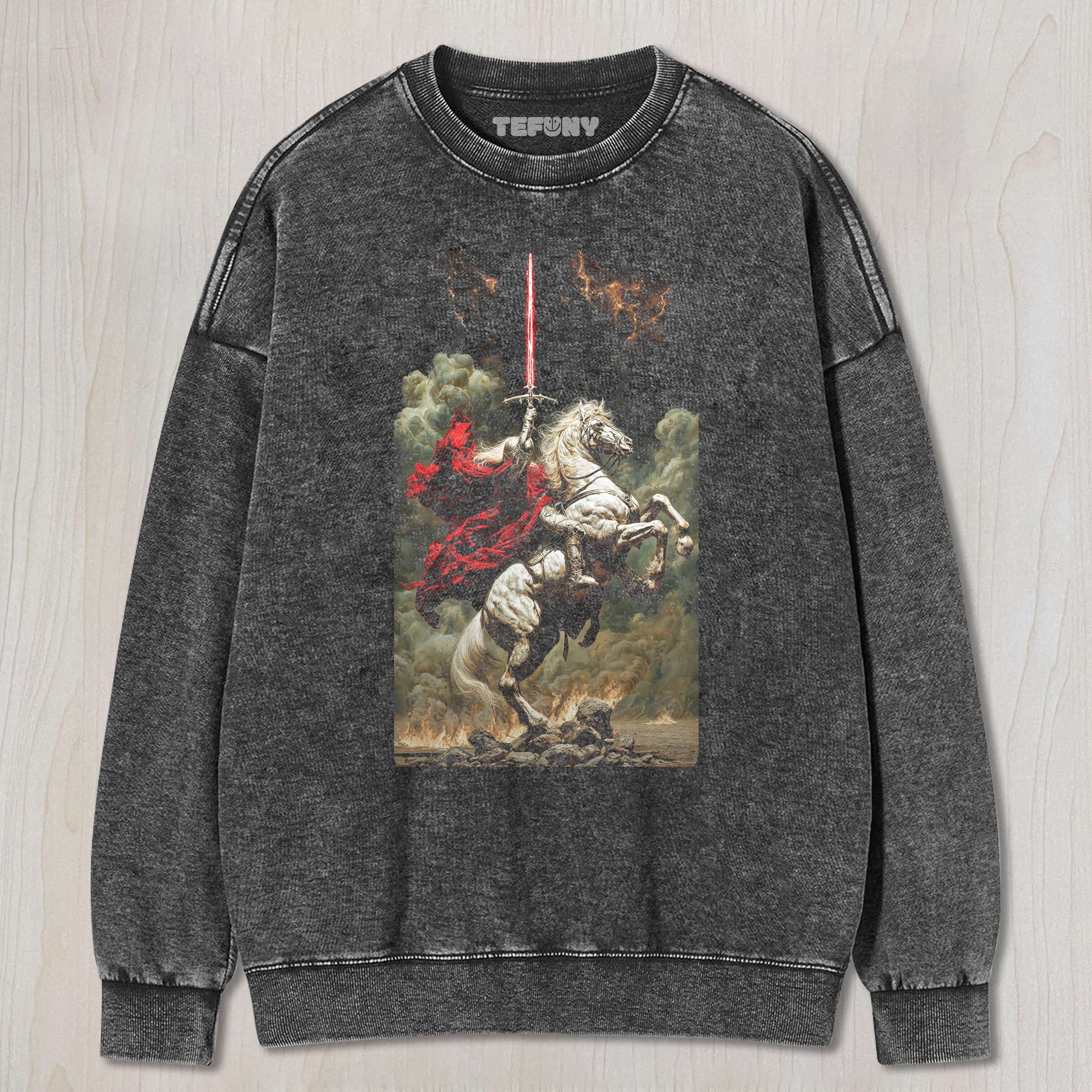 WHITE HORSE KNIGHT TEE & SWEAT & HOOD