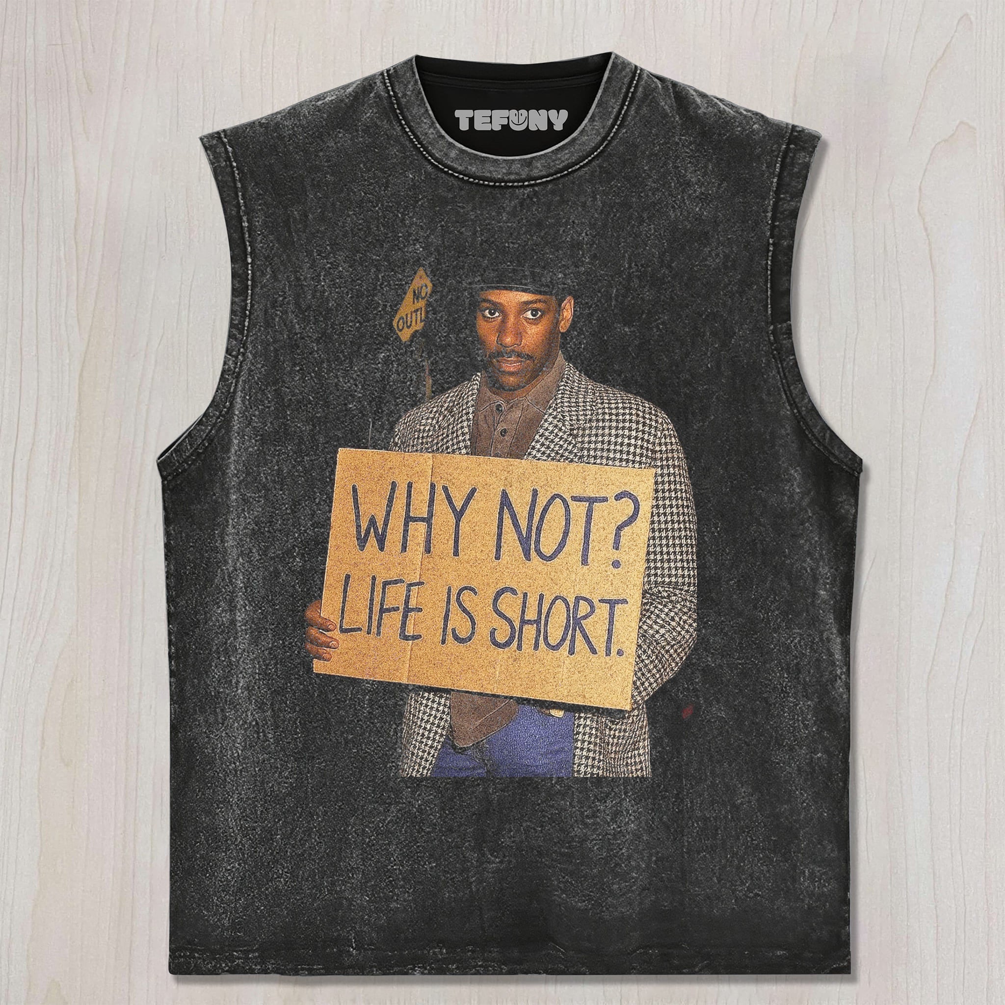 WHY NOT  LIFE IS SHORT UNISEX TEE, TANK TOP, LAYERED LS, SWEATSHIRT & HOODIE
