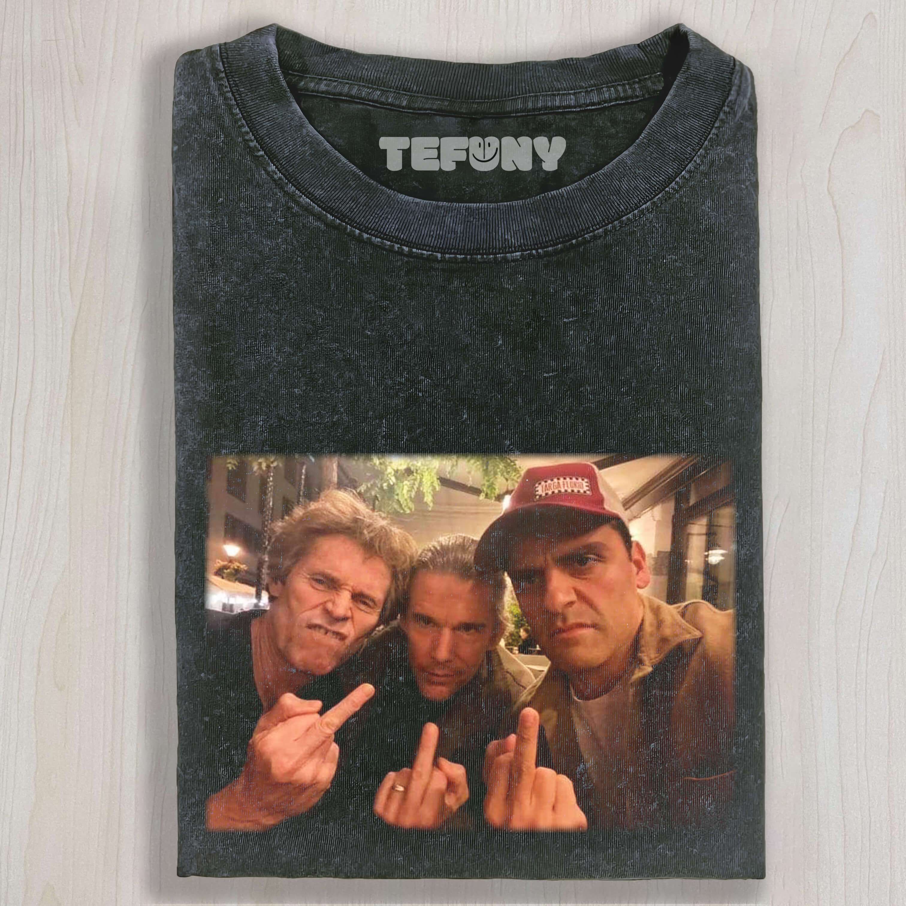 WILLEM DAFOE, ETHAN HAWKE, AND OSCAR ISAAC TEE & SWEAT & HOOD