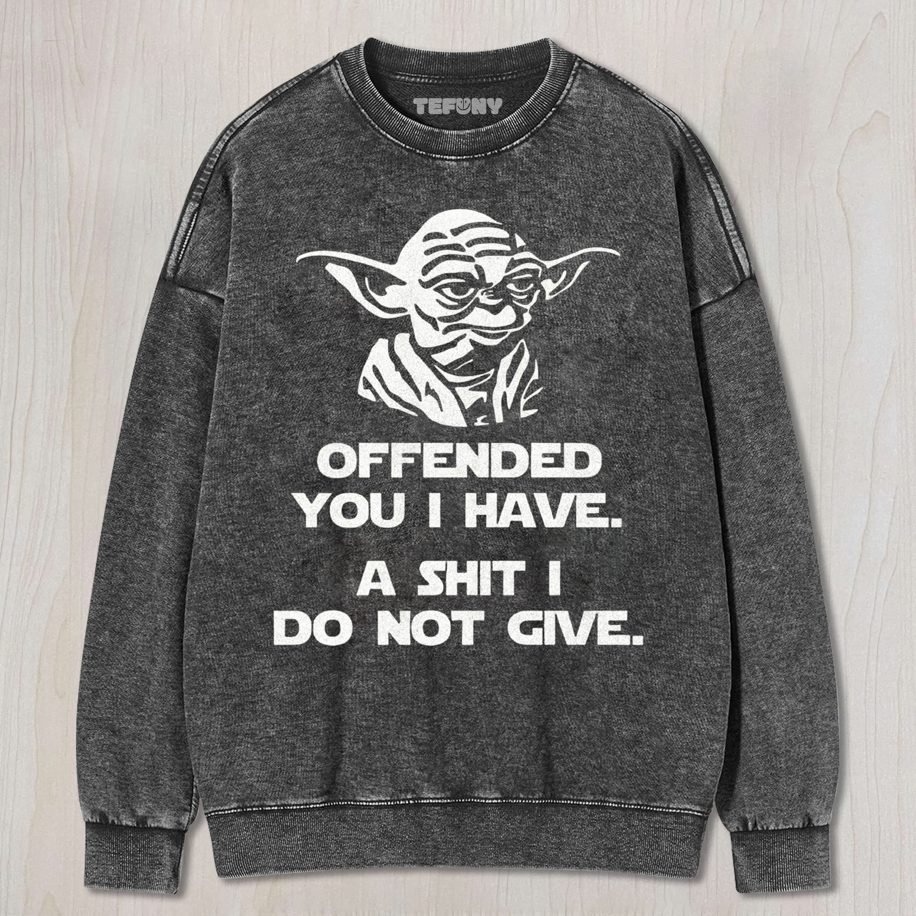 WISE ALIEN PARODY QUOTE GRAPHIC WASHED UNISEX TEE, TANK TOP, LAYERED LS, SWEATSHIRT & HOODIE