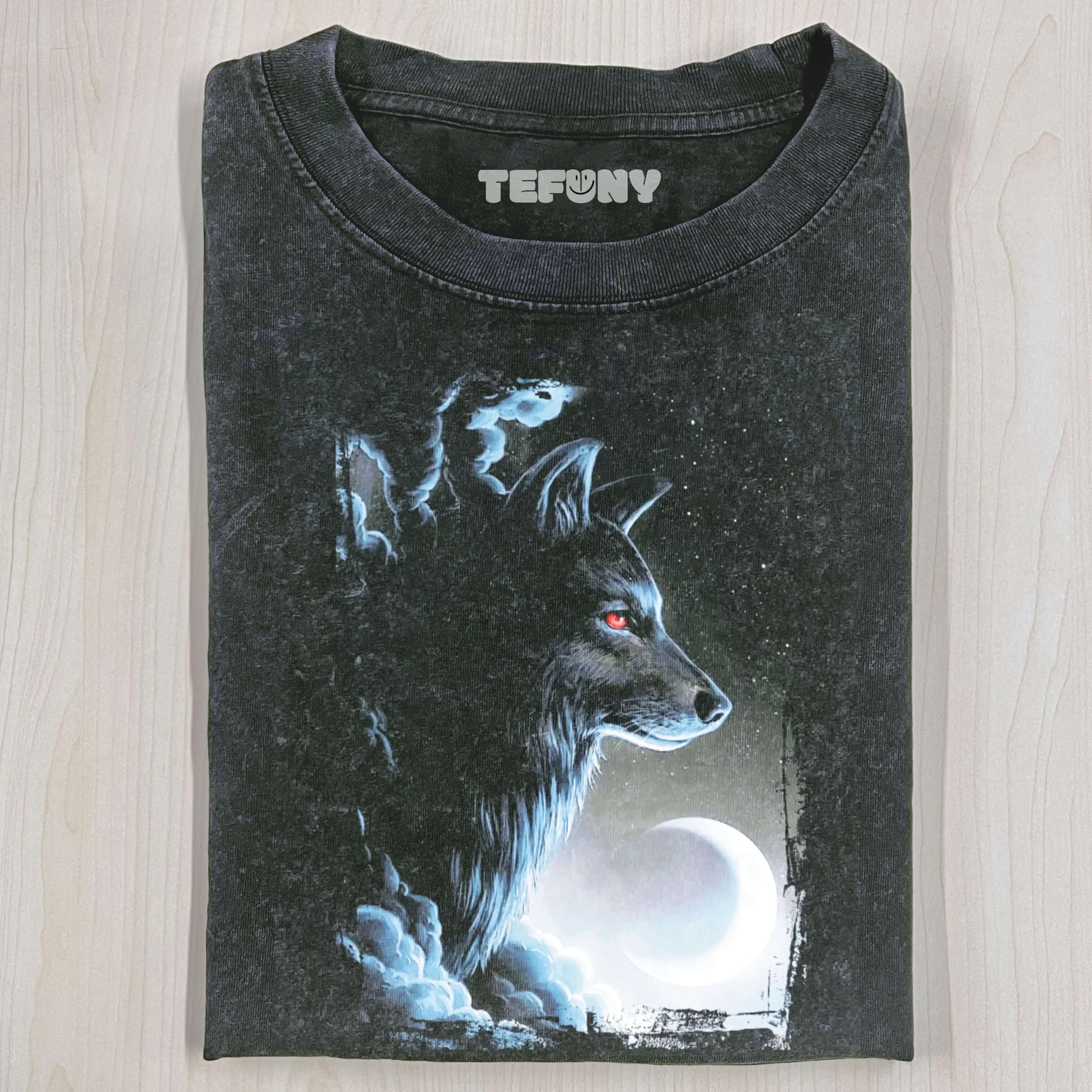 WOLF AND CRESCENT T-SHIRT
