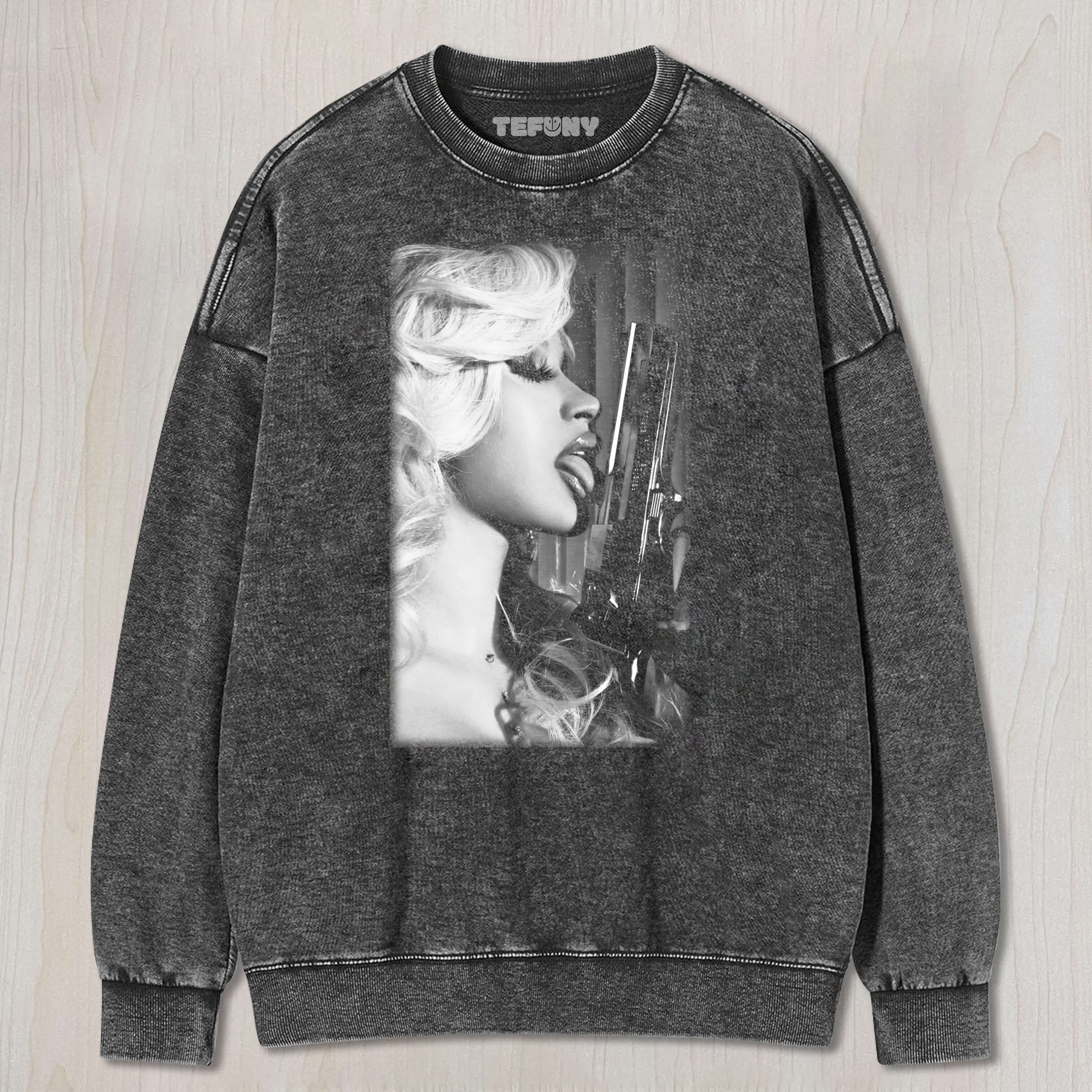 WOMAN LICKS PISTOL TEE & SWEAT & HOOD