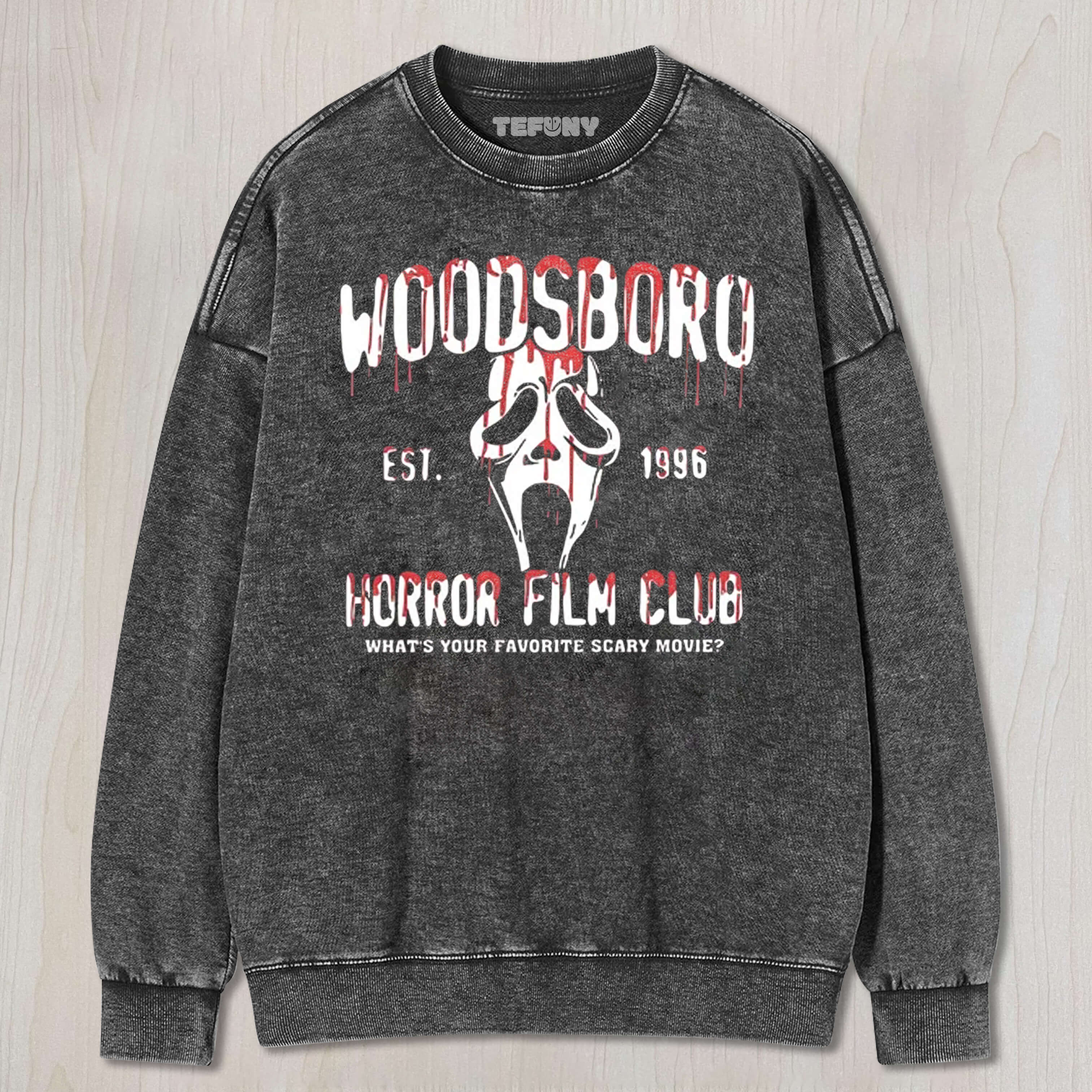 WOODSBOROHORROR FILM CLUB SCREAM TEE & SWEAT & HOOD