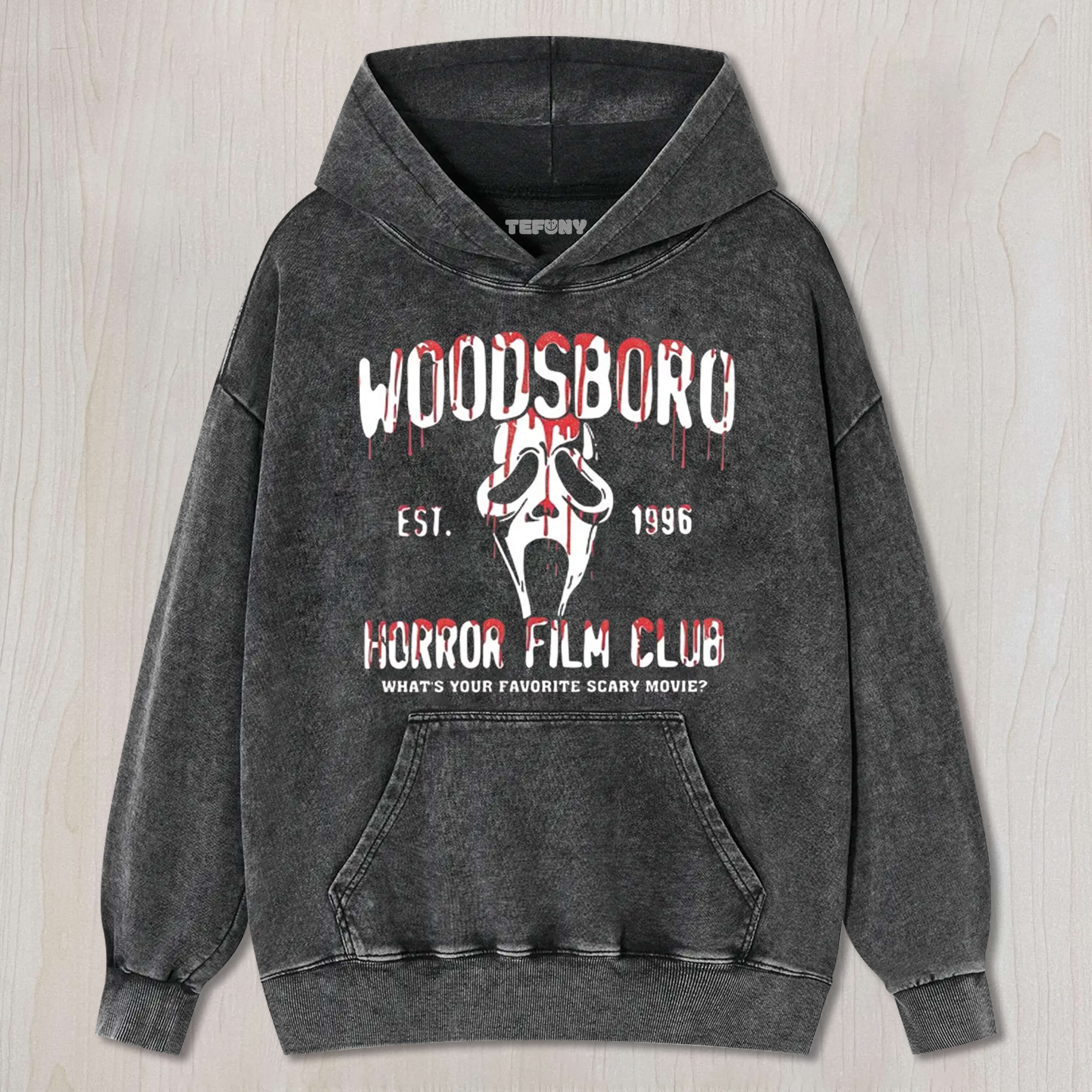 WOODSBOROHORROR FILM CLUB SCREAM TEE & SWEAT & HOOD