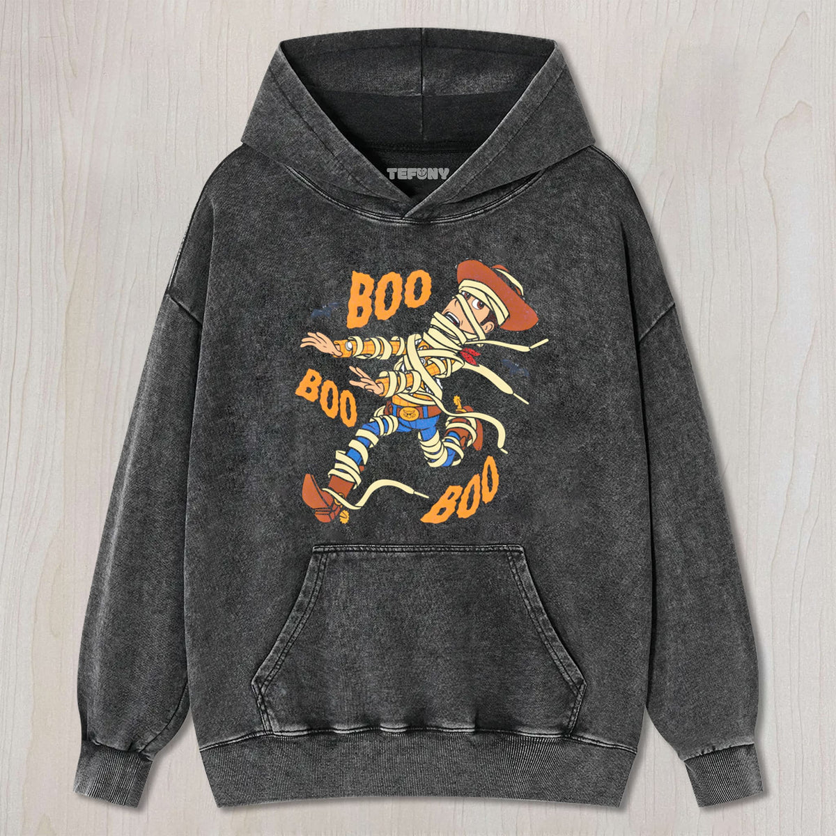 WOODY BOO HALLOWEEN UNISEX TEE, TANK TOP, LAYERED LS, SWEATSHIRT & HOODIE