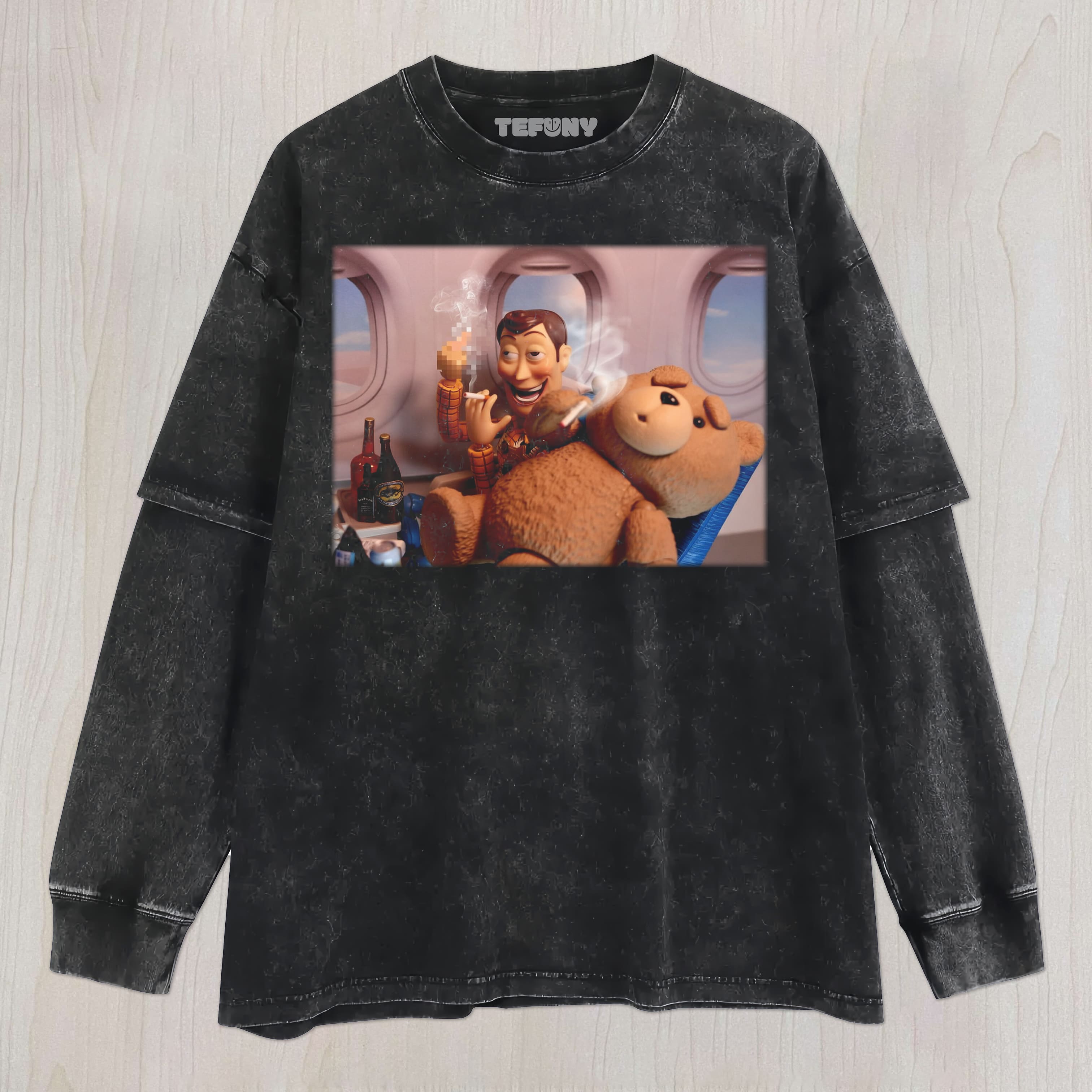 WOODY AND TED UNISEX TEE, TANK TOP, LAYERED LS, SWEATSHIRT & HOODIE