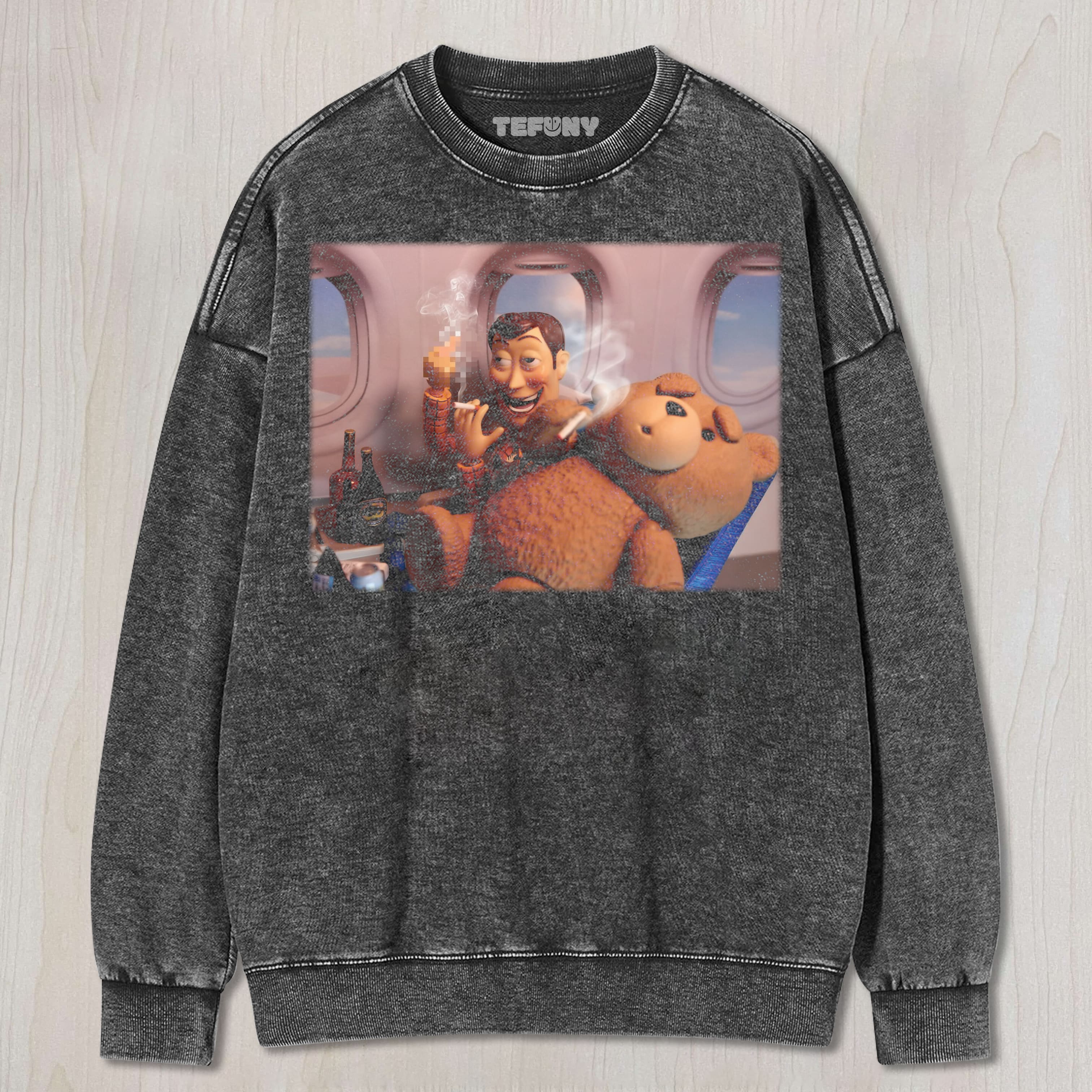 WOODY AND TED UNISEX TEE, TANK TOP, LAYERED LS, SWEATSHIRT & HOODIE