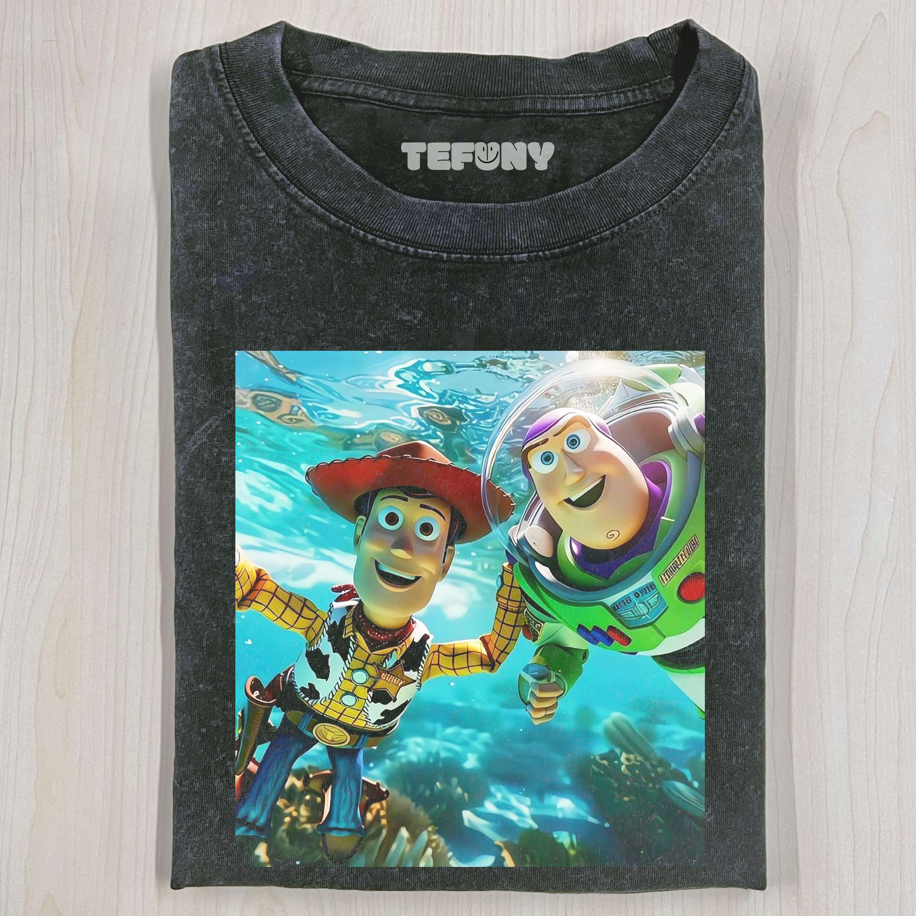 WOODY & BUZZ LIGHTYEAR DIVING T-SHIRT