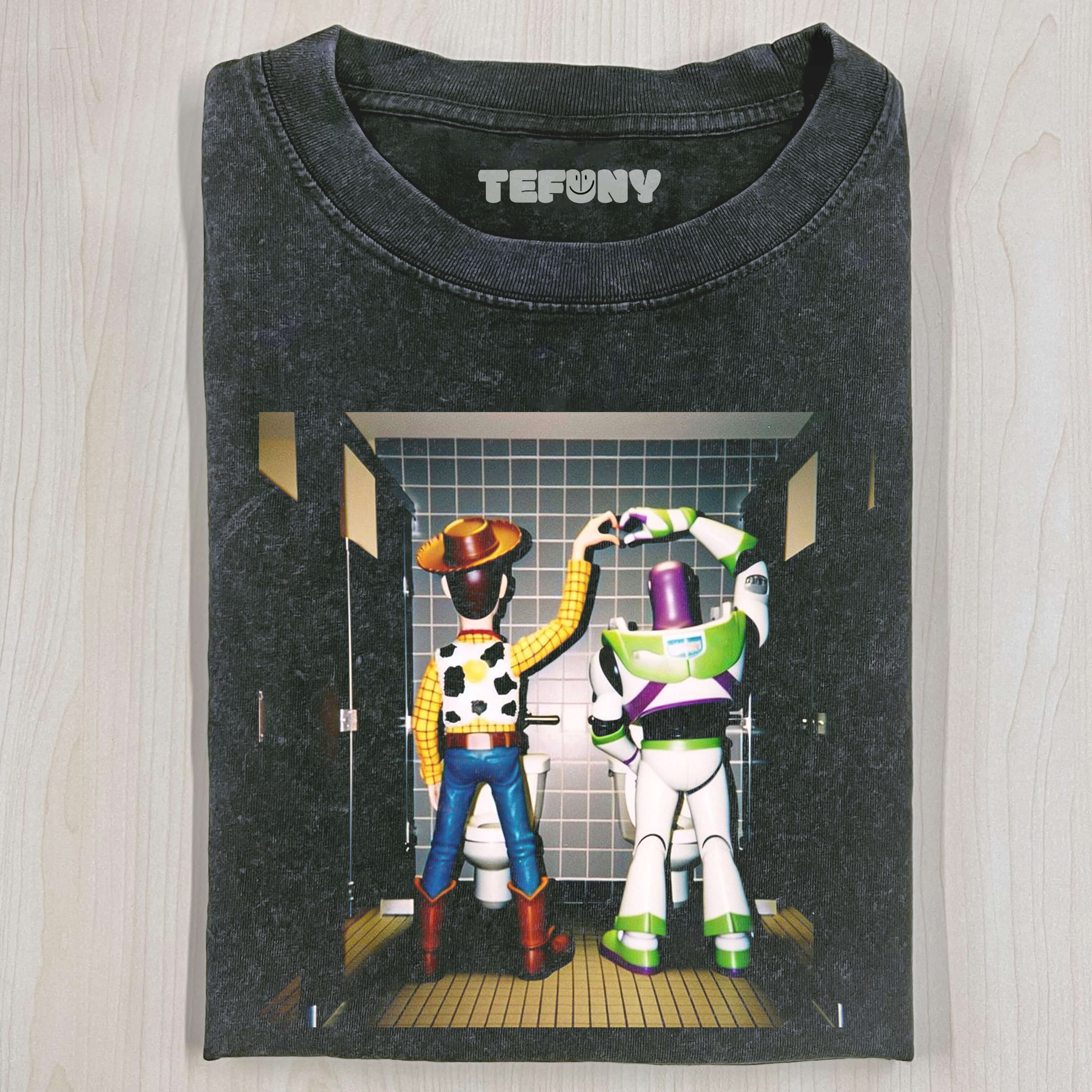 WOODY & BUZZ LIGHTYEAR SHOWING LOVE T-SHIRT