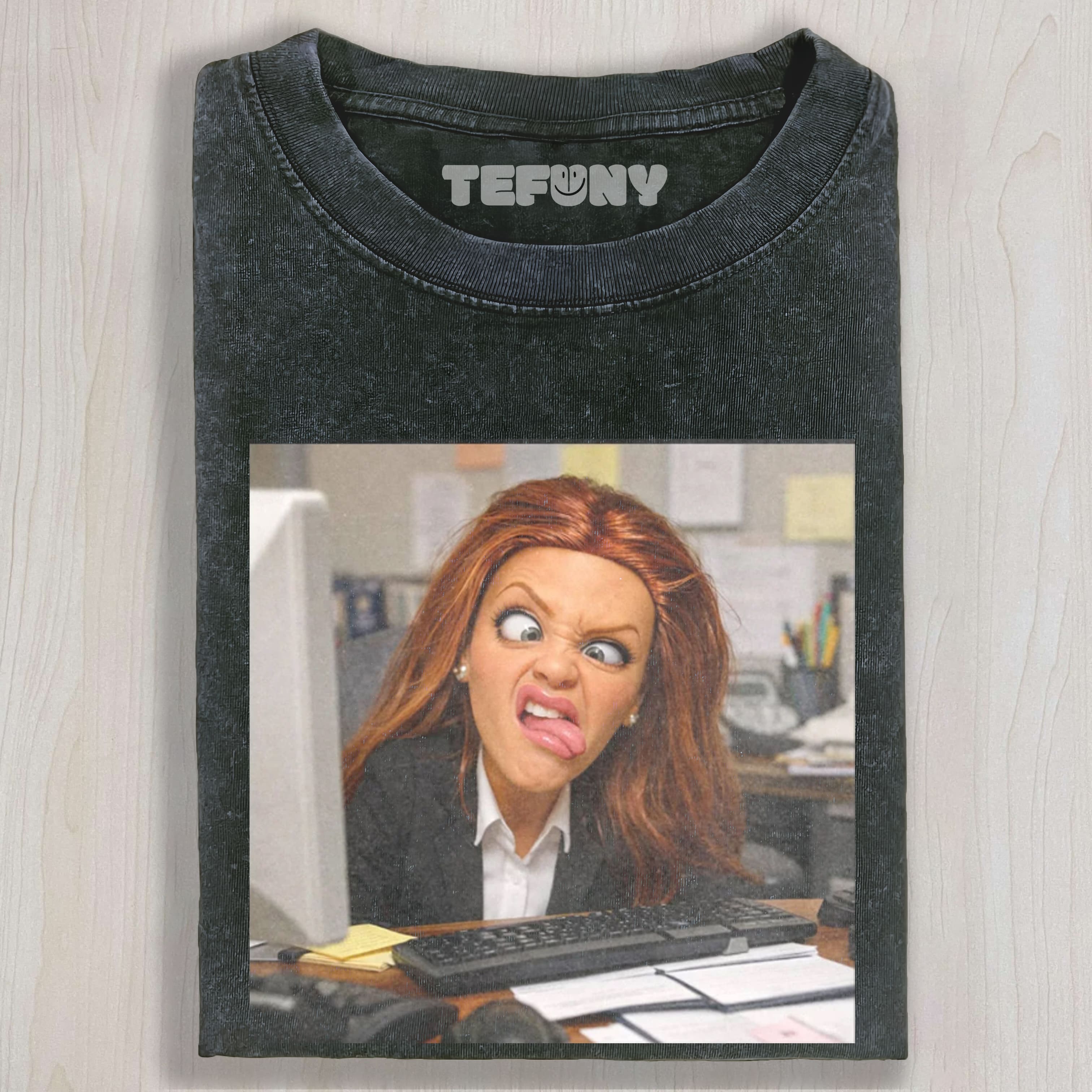 WORKING DOLL GIRL FUNNY MEME UNISEX TEE, TANK TOP, LAYERED LS, SWEATSHIRT & HOODIE