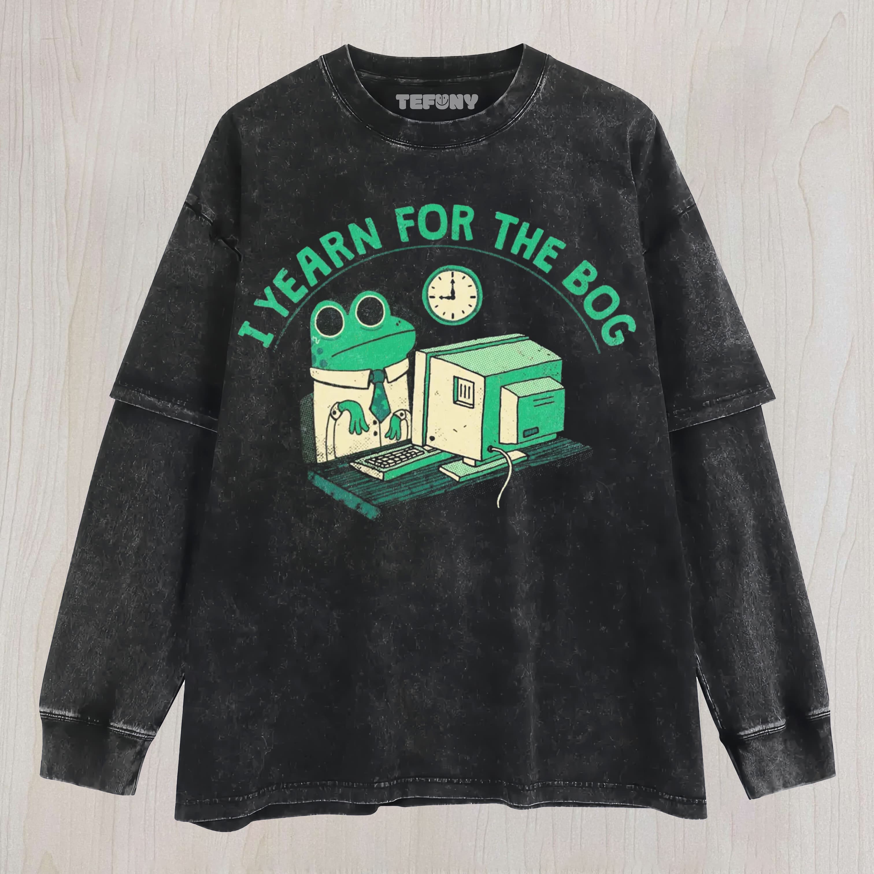 YEARN FOR THE BOG LAYERED LONG SLEEVE