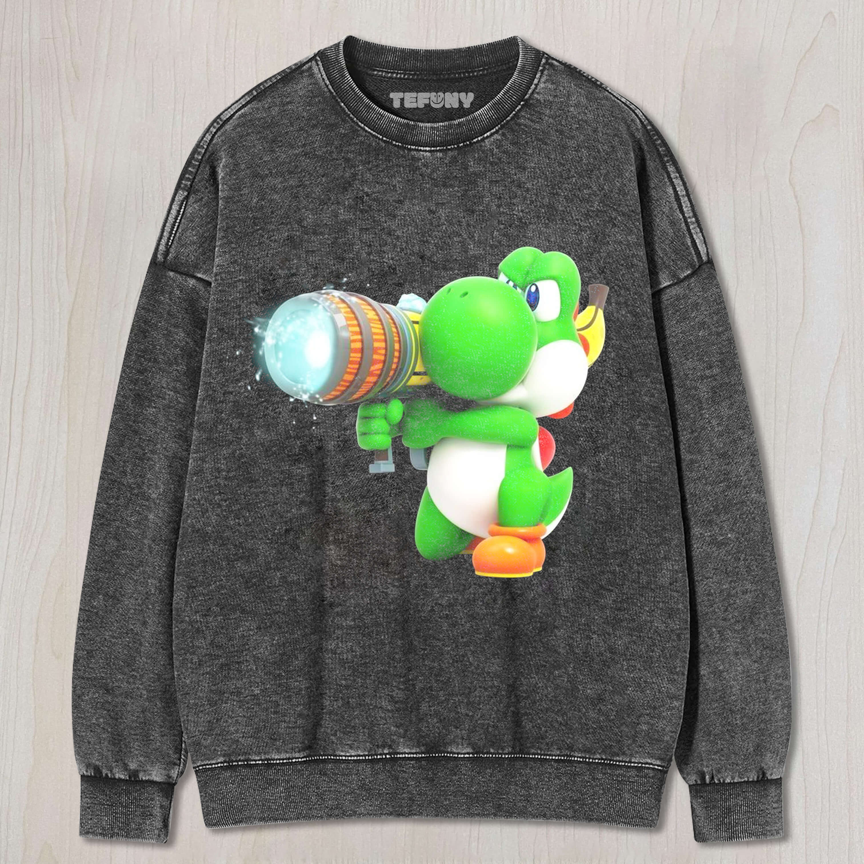 YOSHI CARRYING WEAPONS T-SHIRT