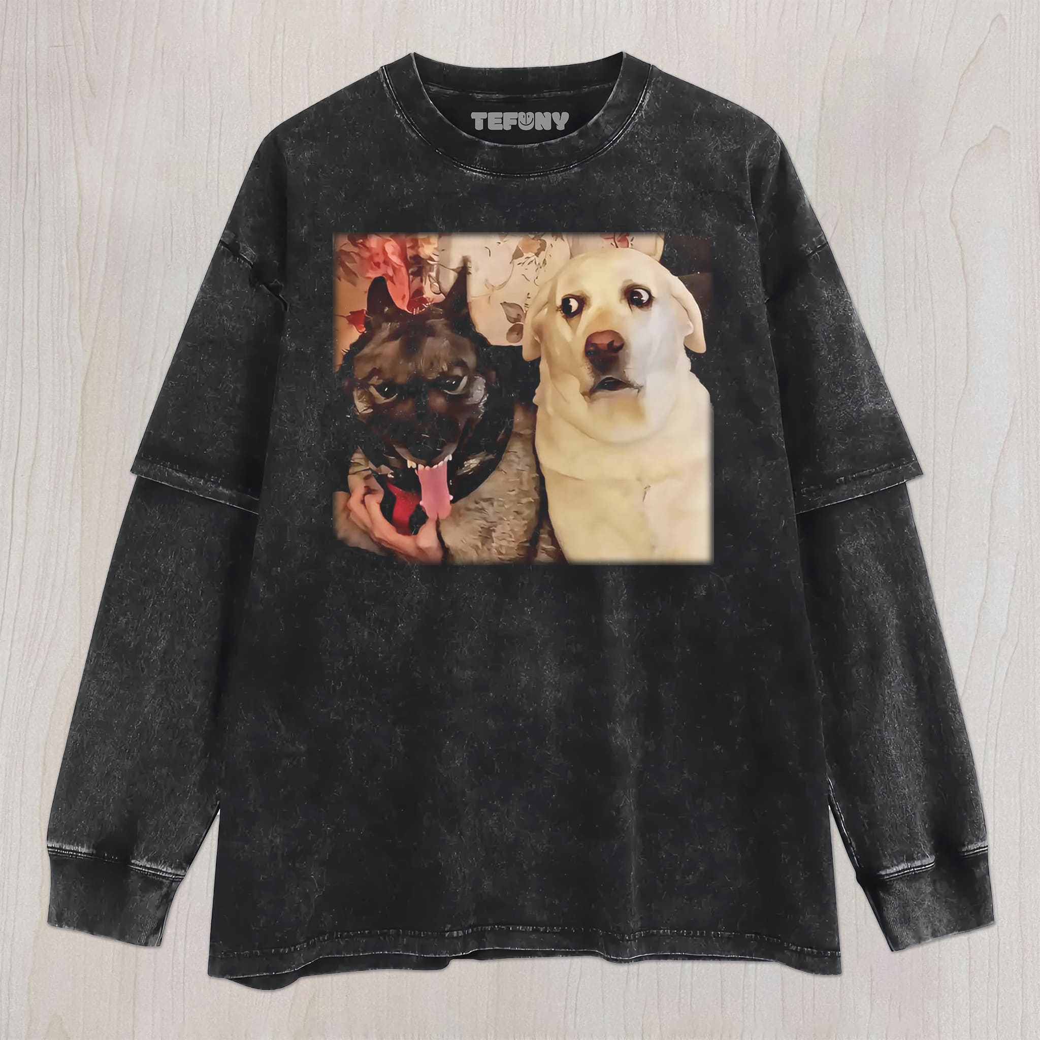 YOU AND YOUR BRO&BESTIE DOG MEME UNISEX TEE, TANK TOP, LAYERED LS, SWEATSHIRT & HOODIE