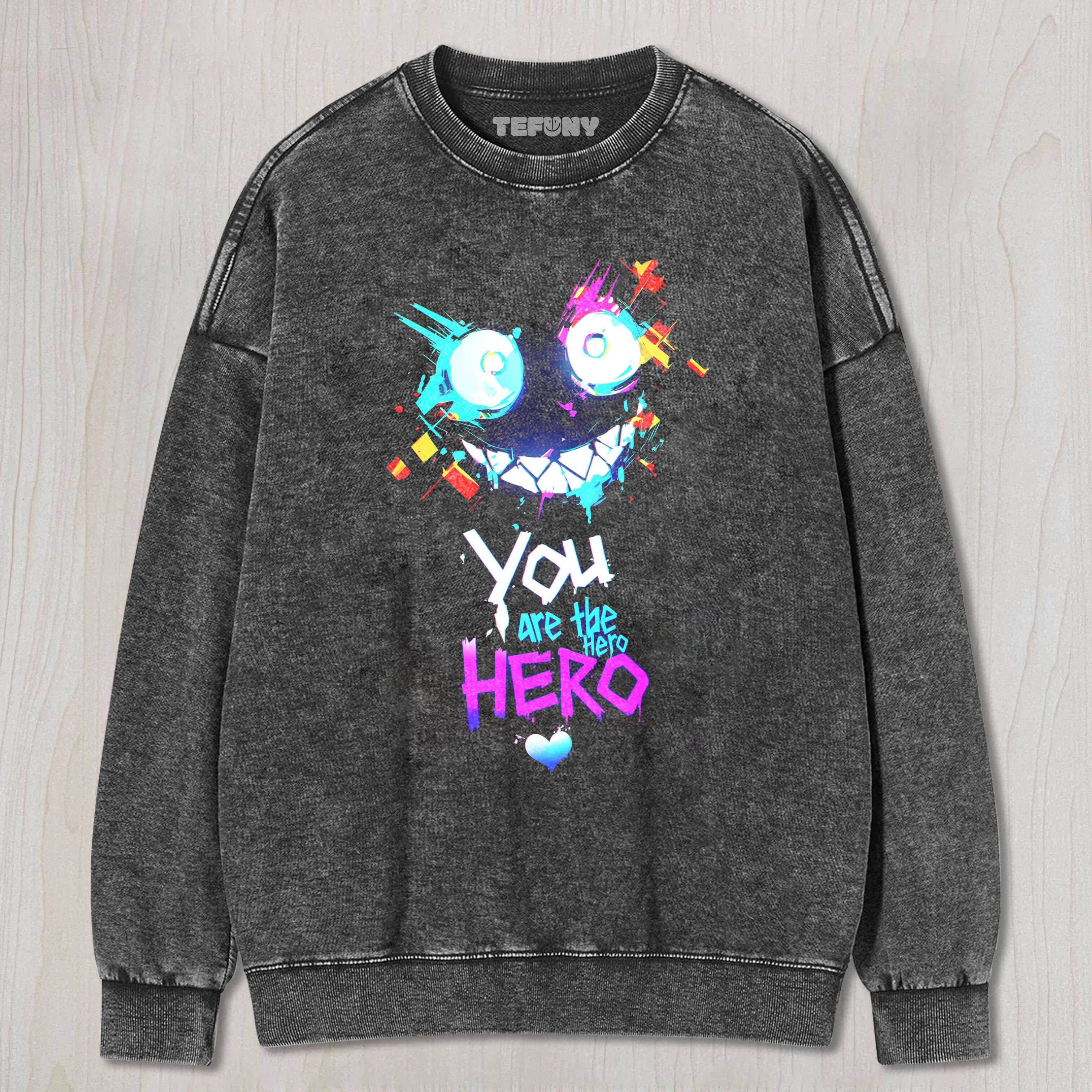 YOU ARE THE HERO TEE & SWEAT & HOOD