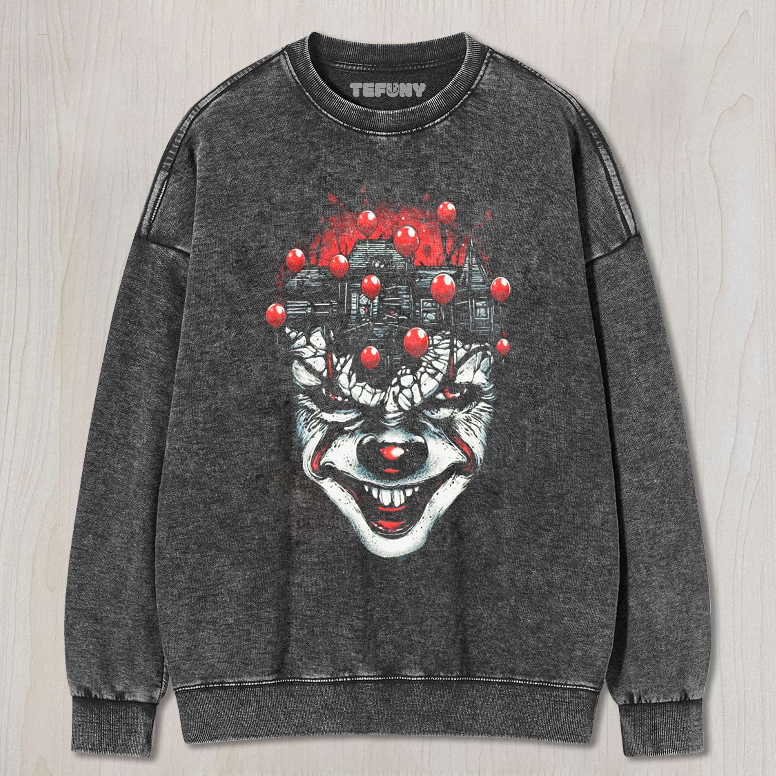 YOU'LL FLOAT TOO! PENNY WISE THE CLOWN TEE & SWEAT & HOOD