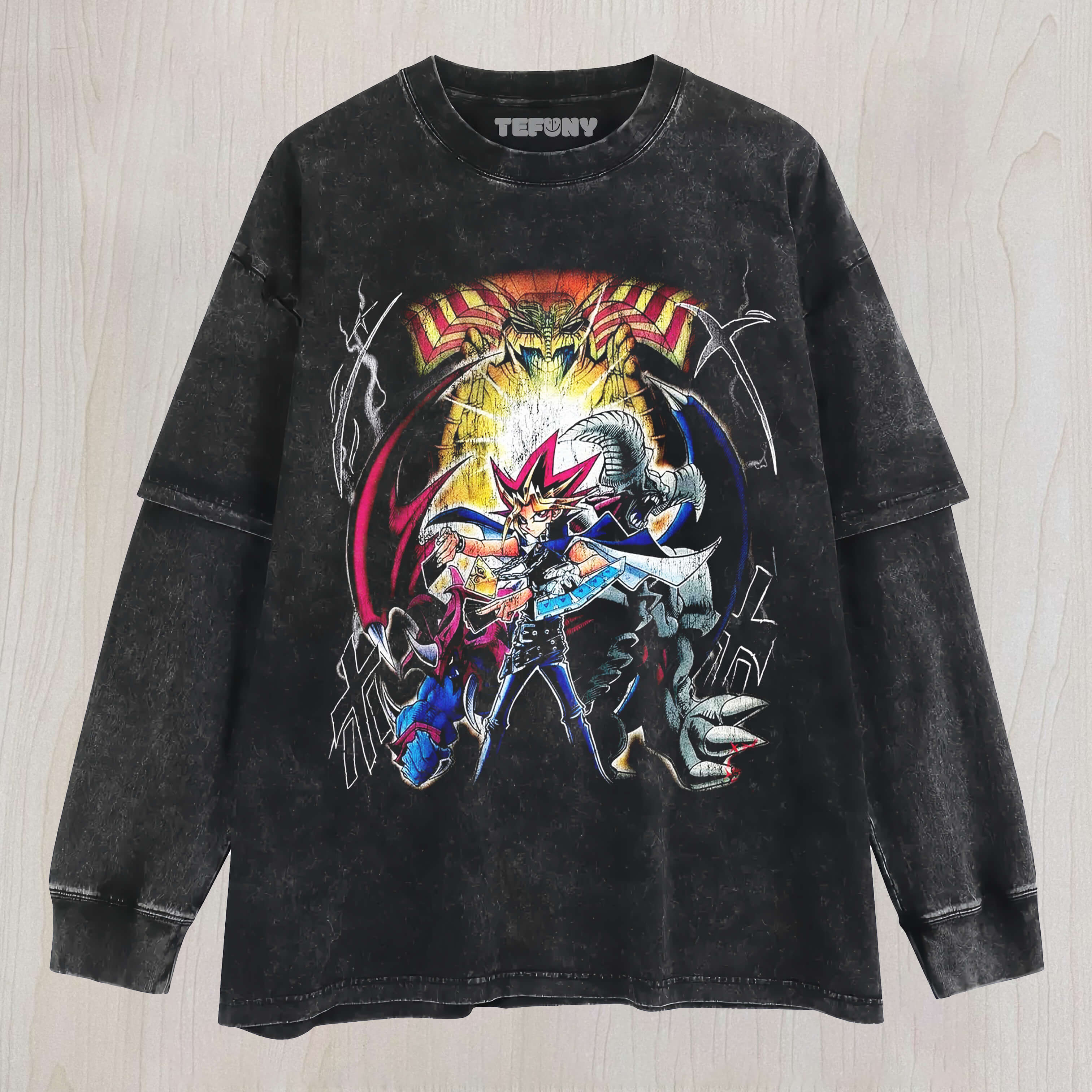 YUGI MUTOU LAYERED LONG SLEEVE