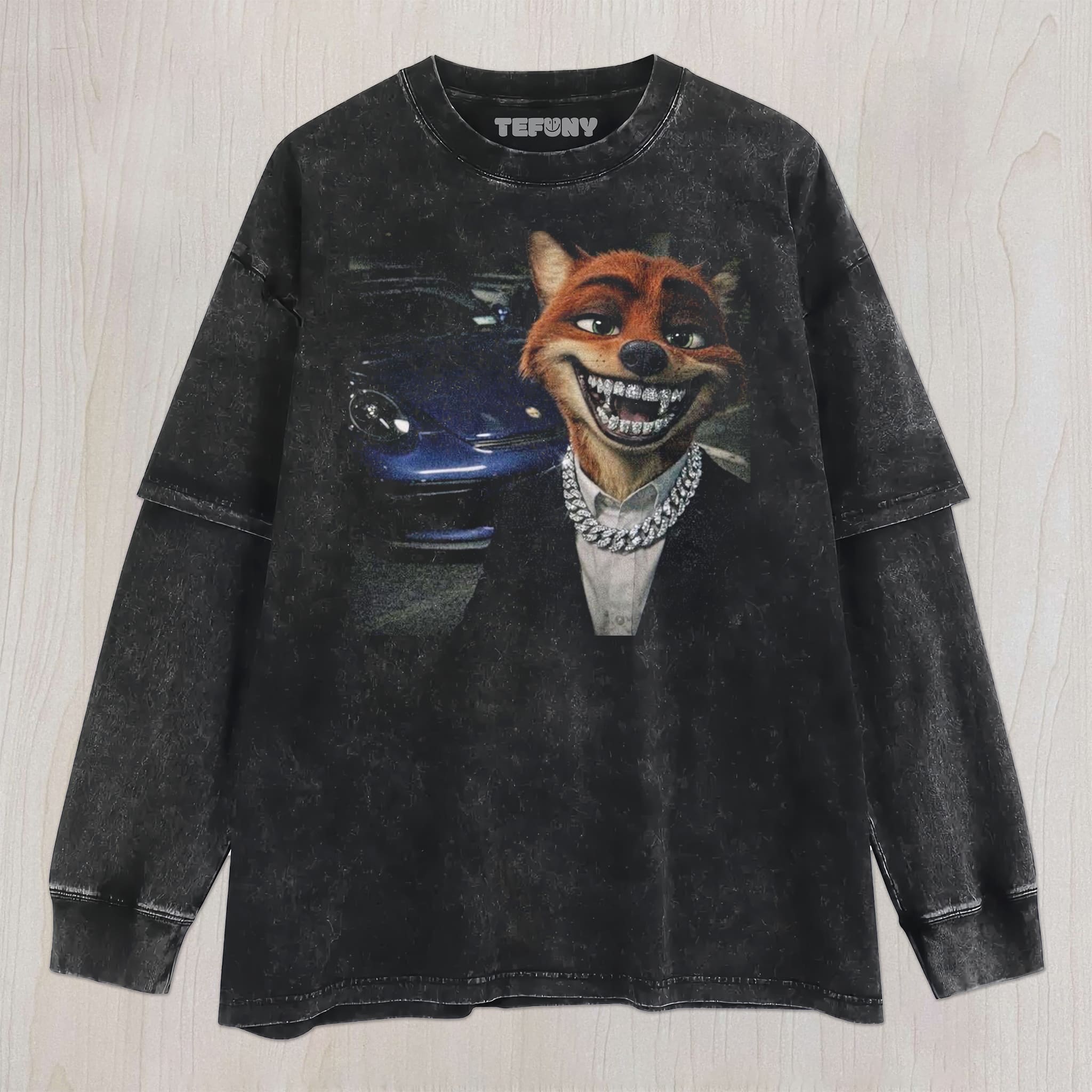 ZOOTOPIA FOX UNISEX TEE, TANK TOP, LAYERED LS, SWEATSHIRT & HOODIE