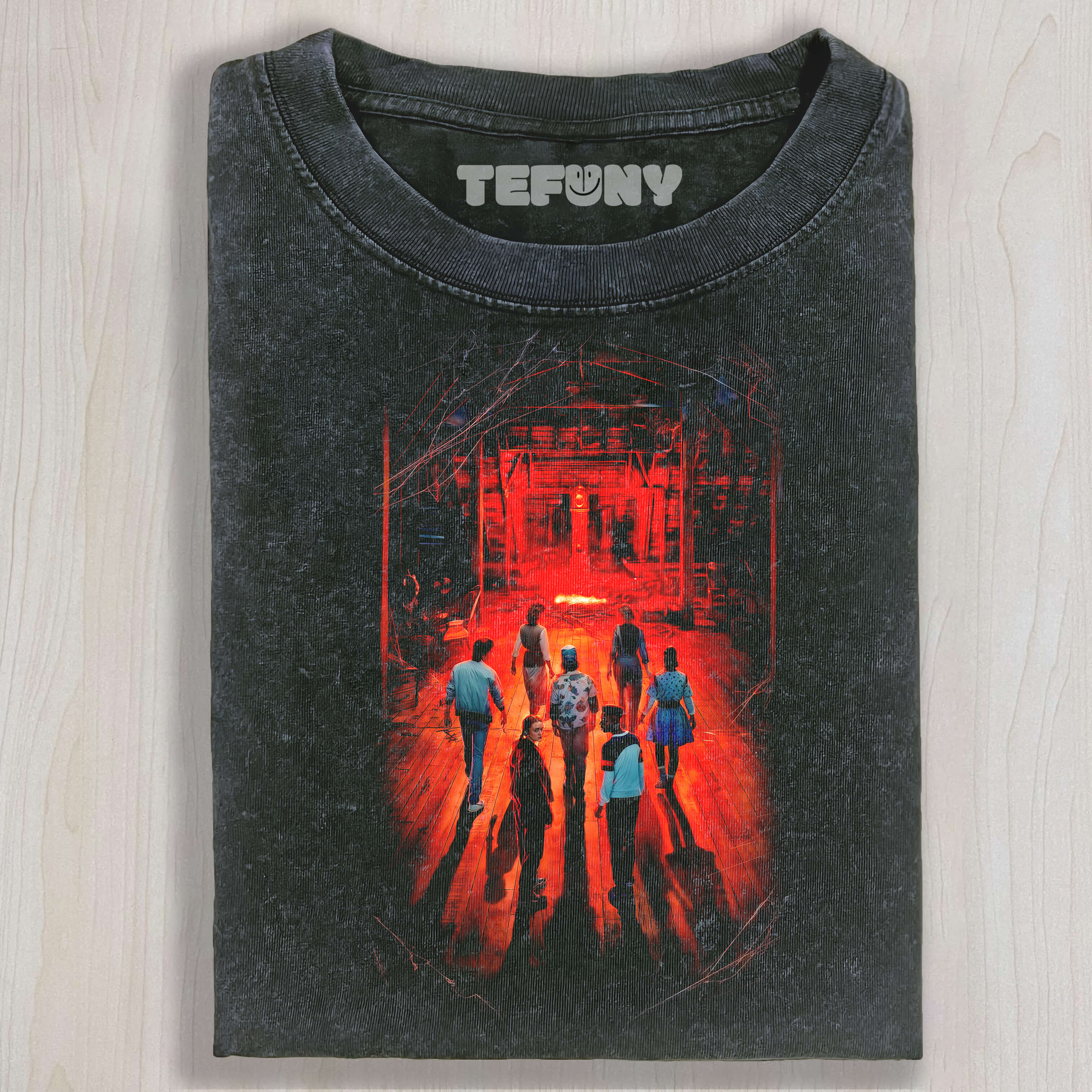 STRANGER THINGS POSTER T-SHIRT & LONG SLEEVES & HOODIES